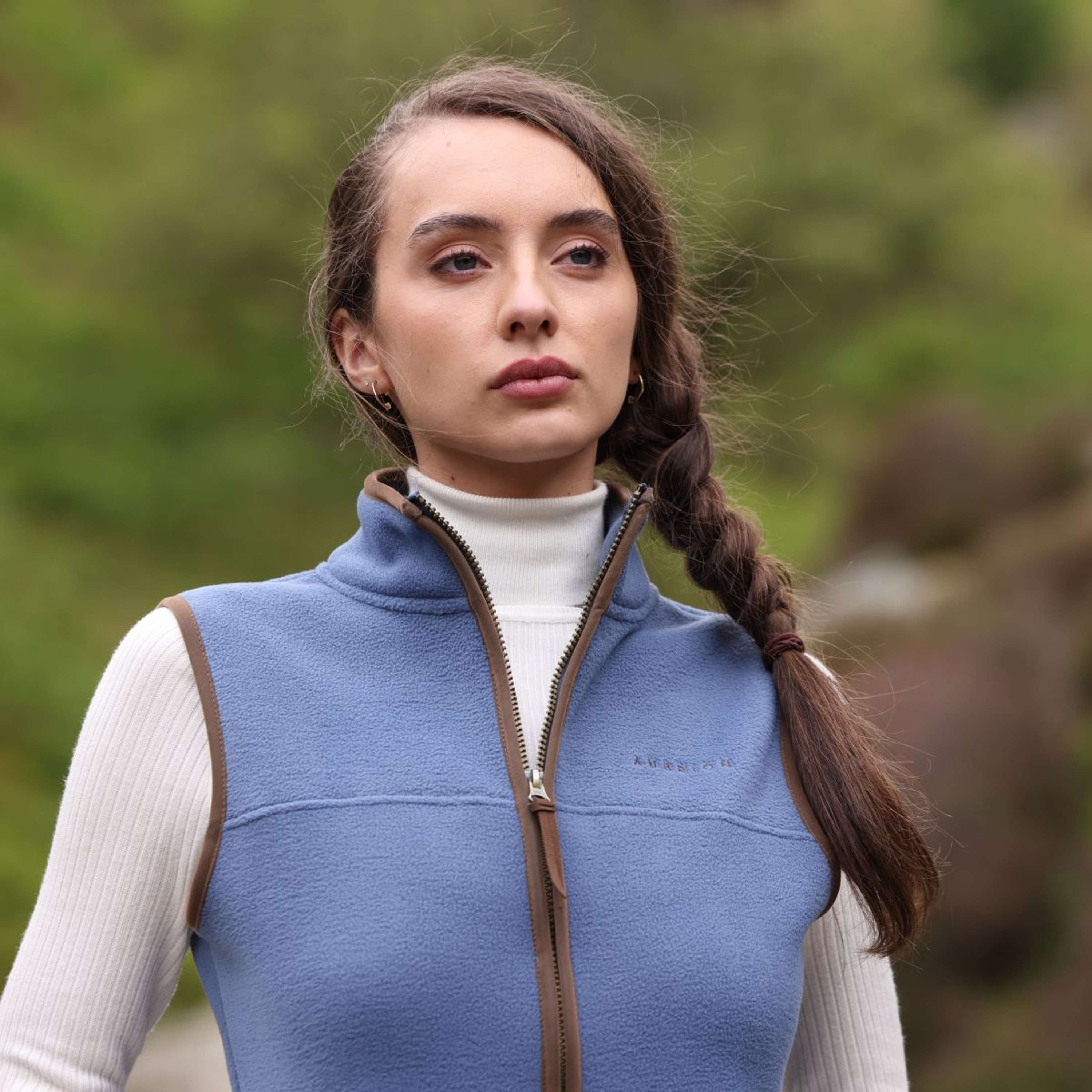 Aubrion by Shires Bodywarmer Original Fleece Blue