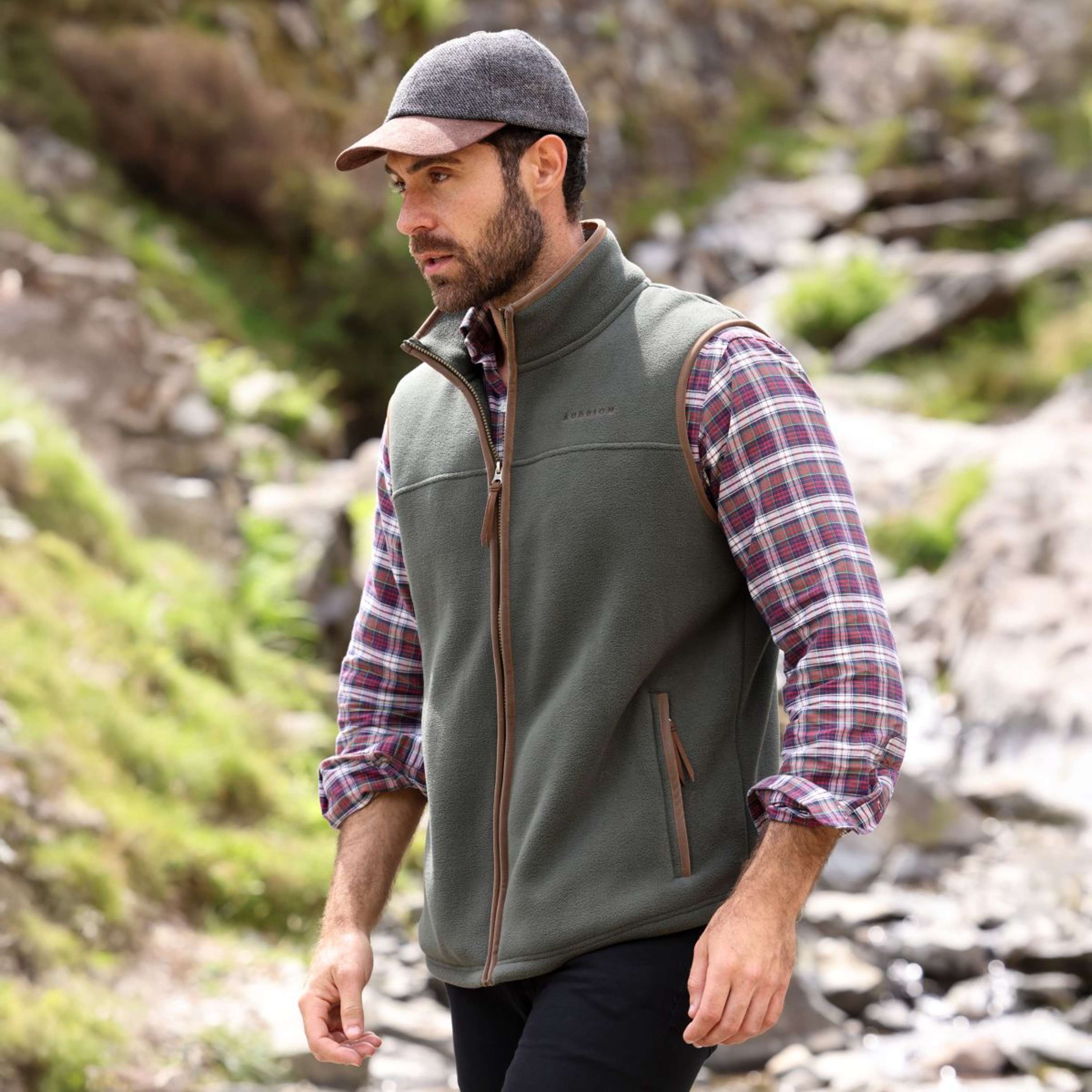 Aubrion by Shires Bodywarmer Original Fleece Green