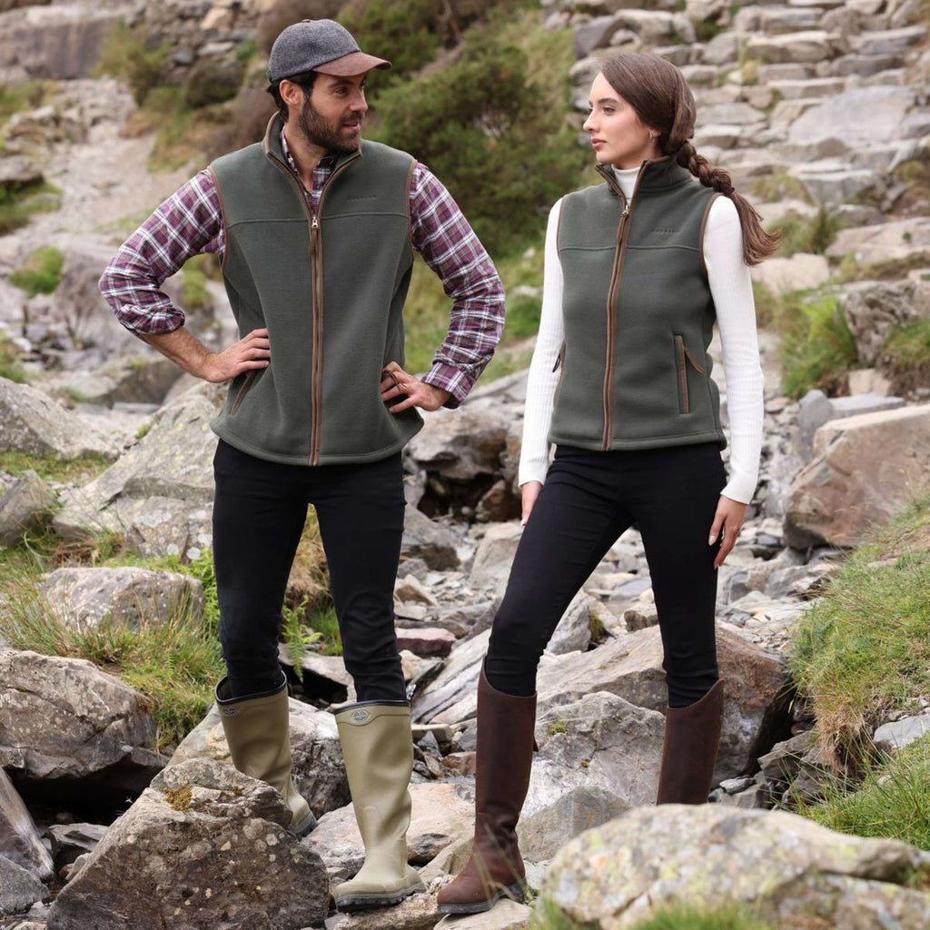Aubrion by Shires Bodywarmer Original Fleece Green