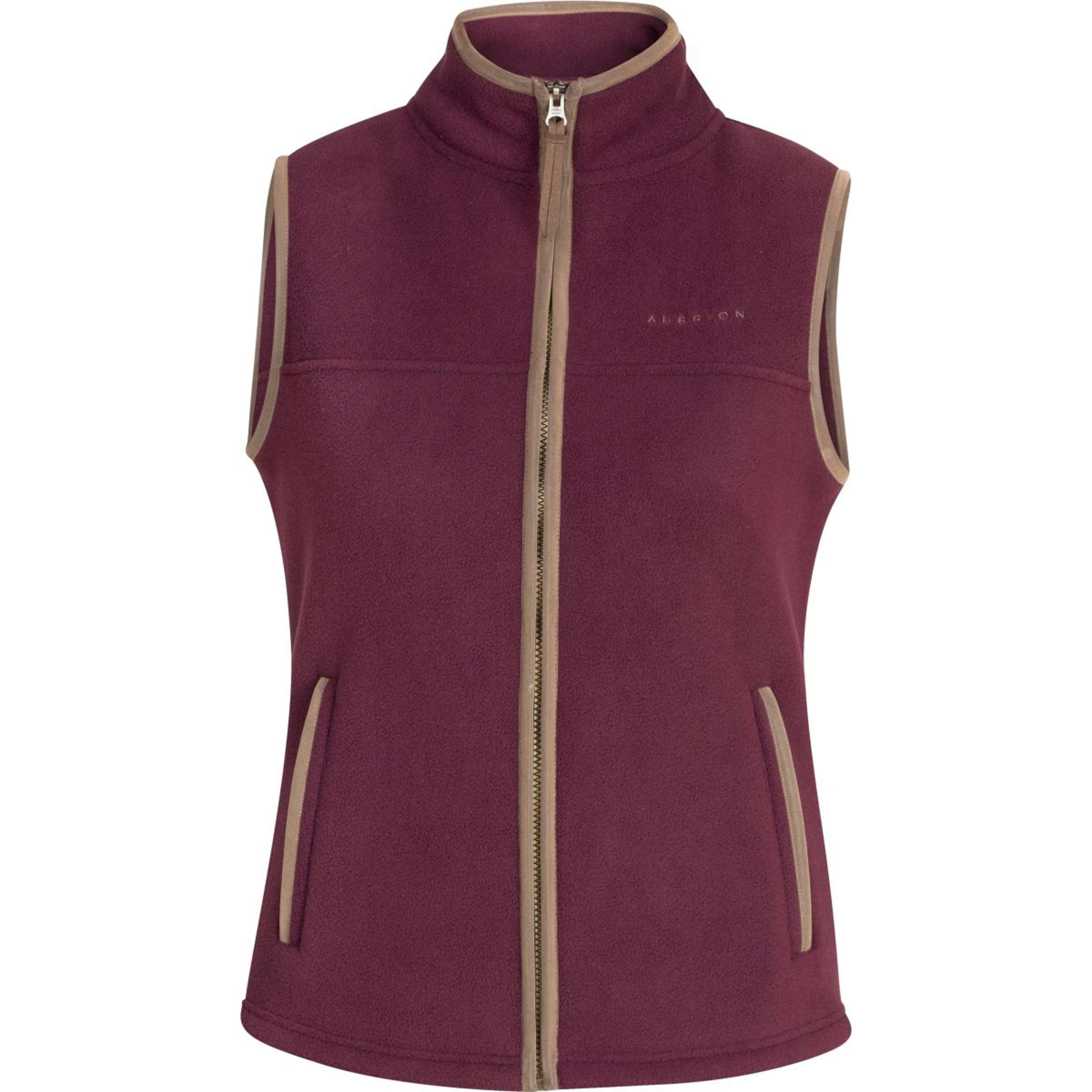 Aubrion by Shires Bodywarmer Original Fleece Maroon
