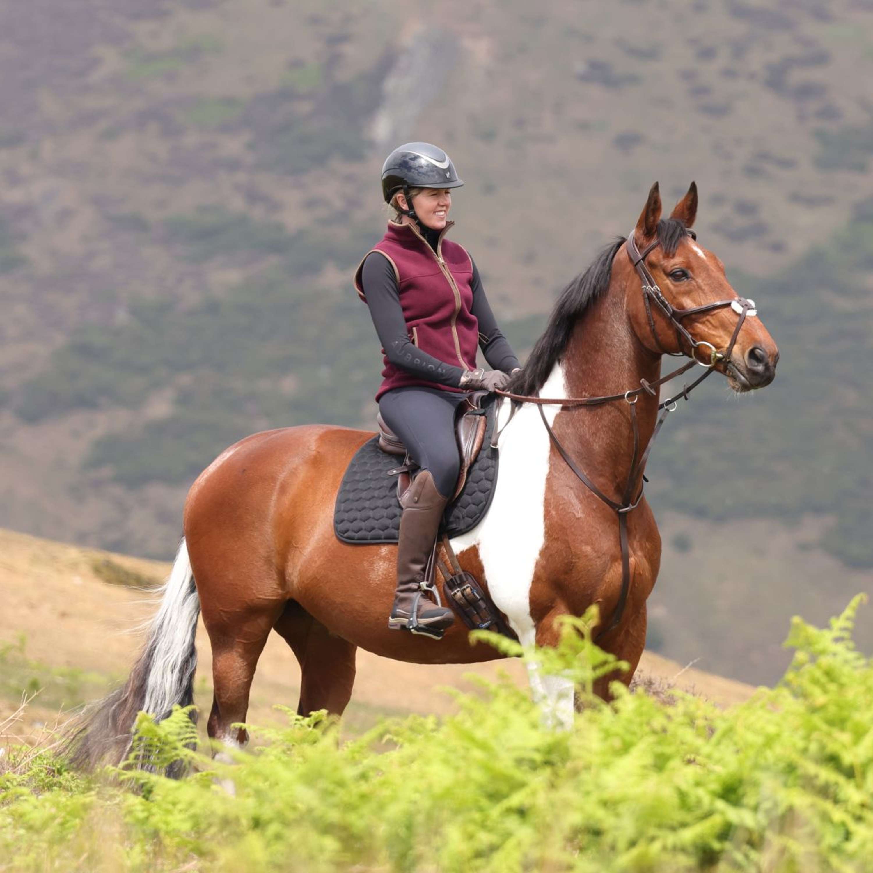 Aubrion by Shires Bodywarmer Original Fleece Maroon