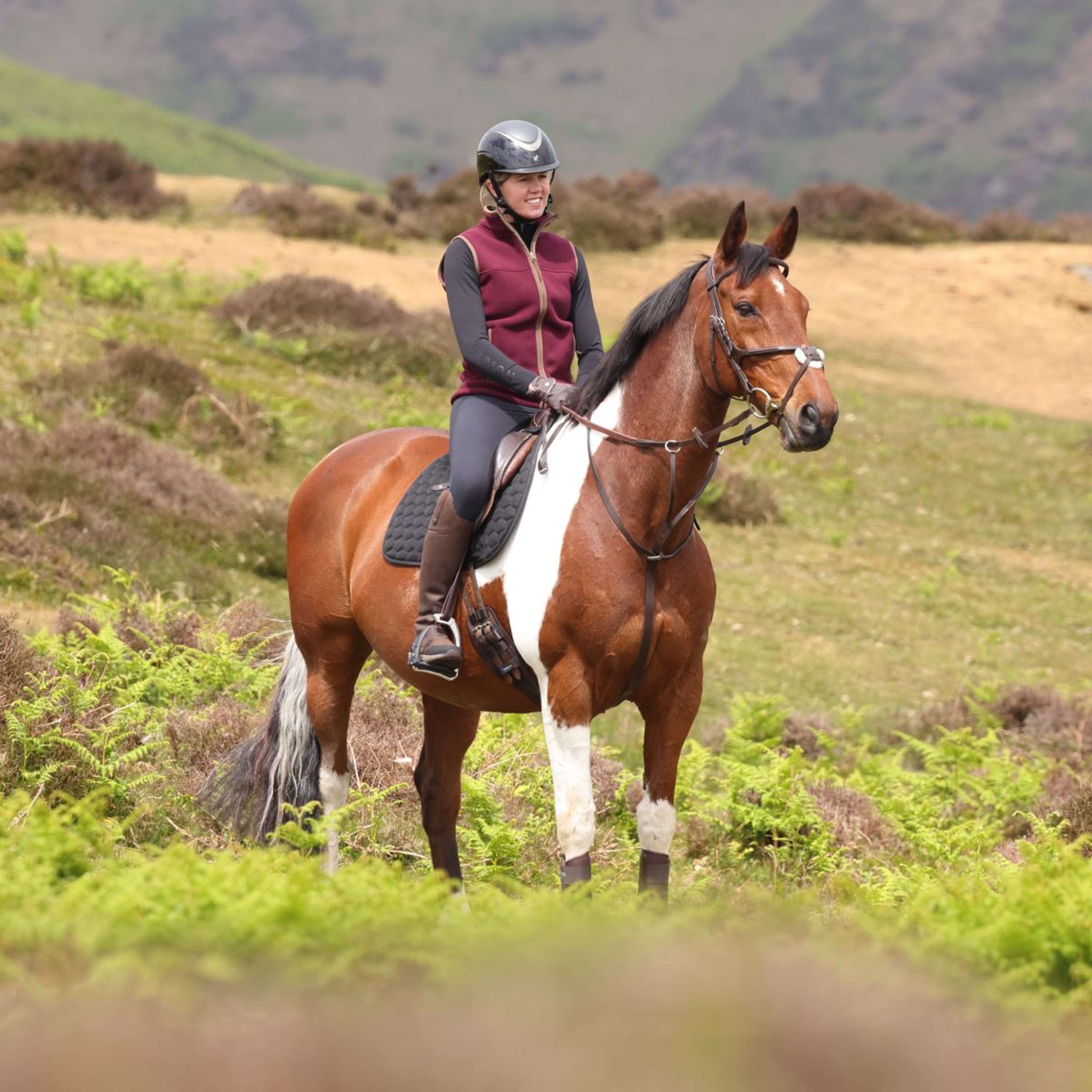 Aubrion by Shires Bodywarmer Original Fleece Maroon