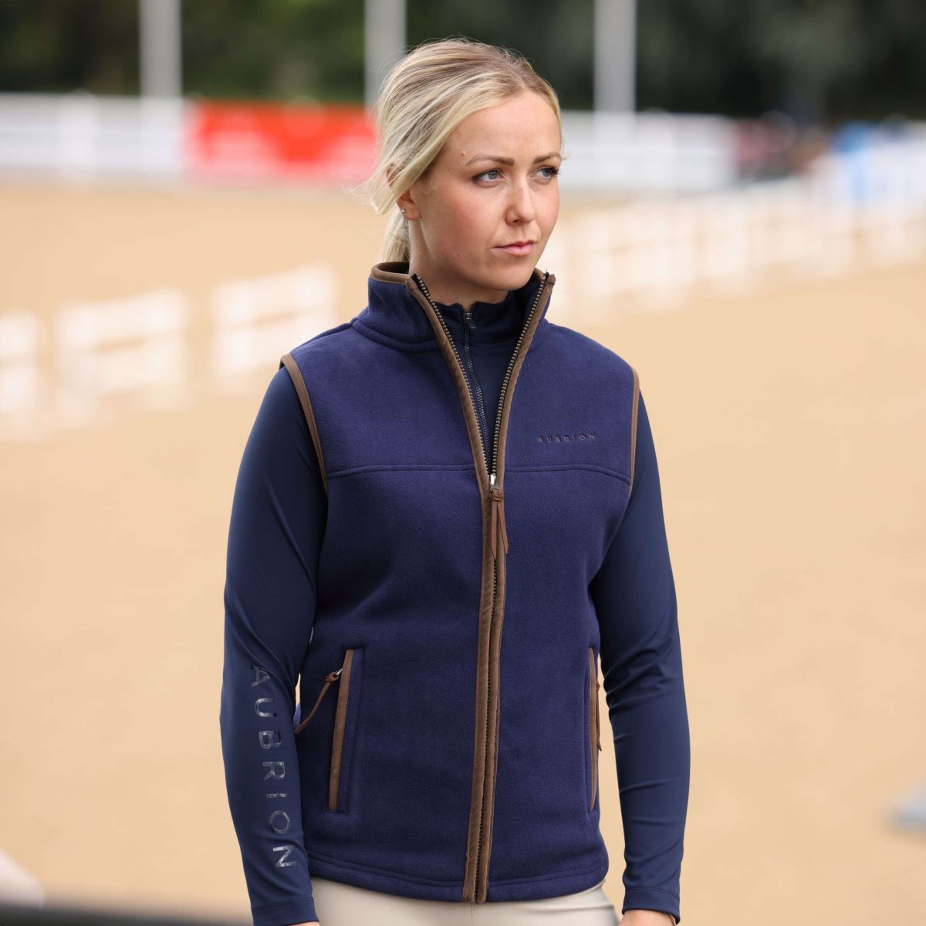 Aubrion by Shires Bodywarmer Original Fleece Navy