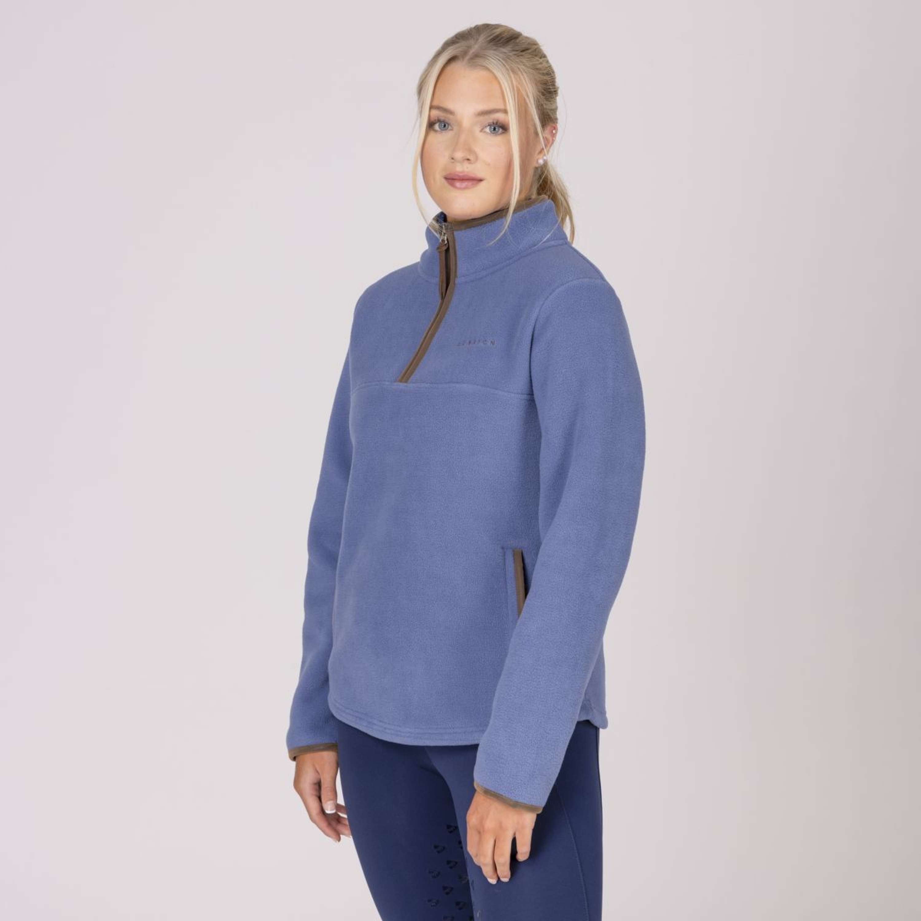 Aubrion by Shires Sweater Original Fleece Blue