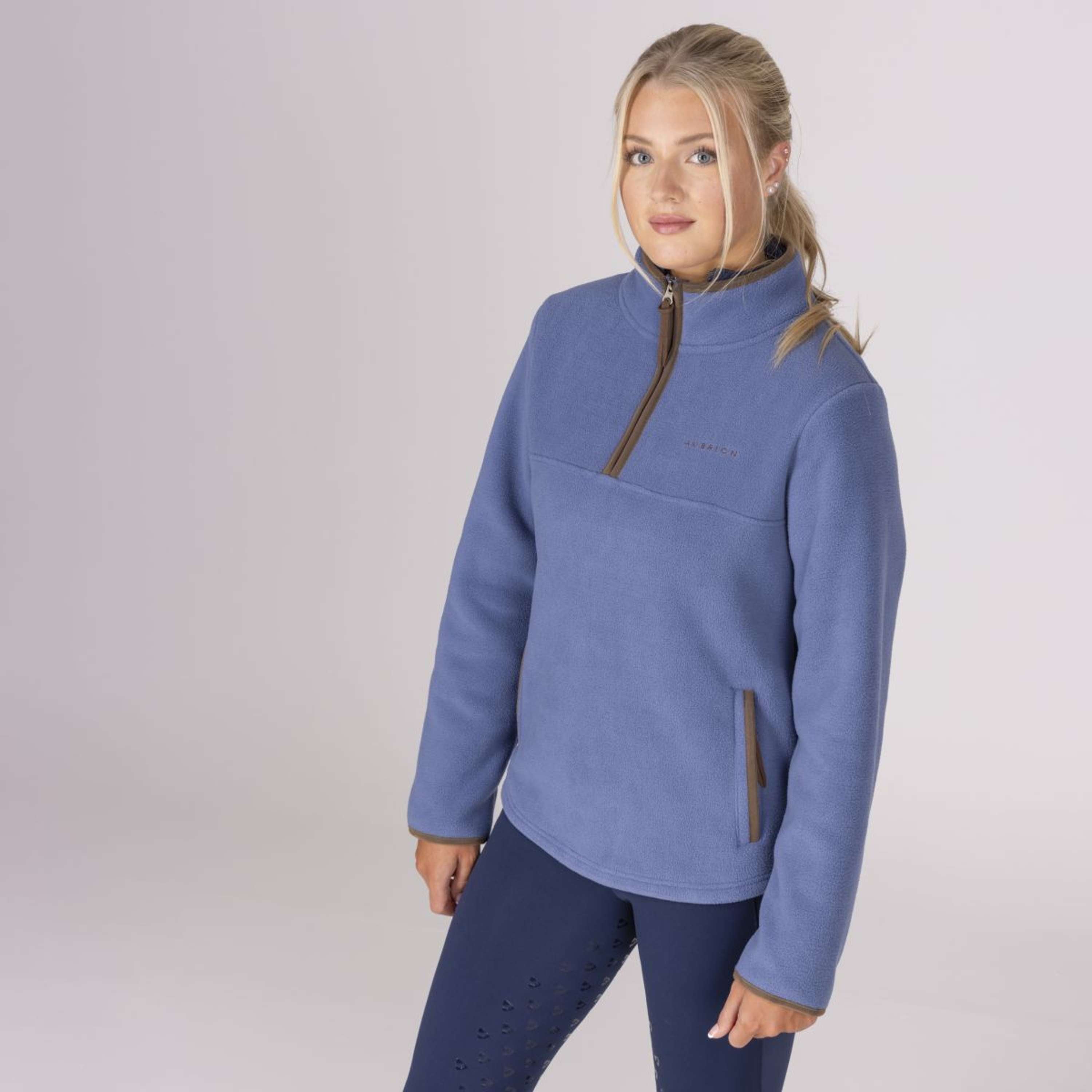 Aubrion by Shires Sweater Original Fleece Blue