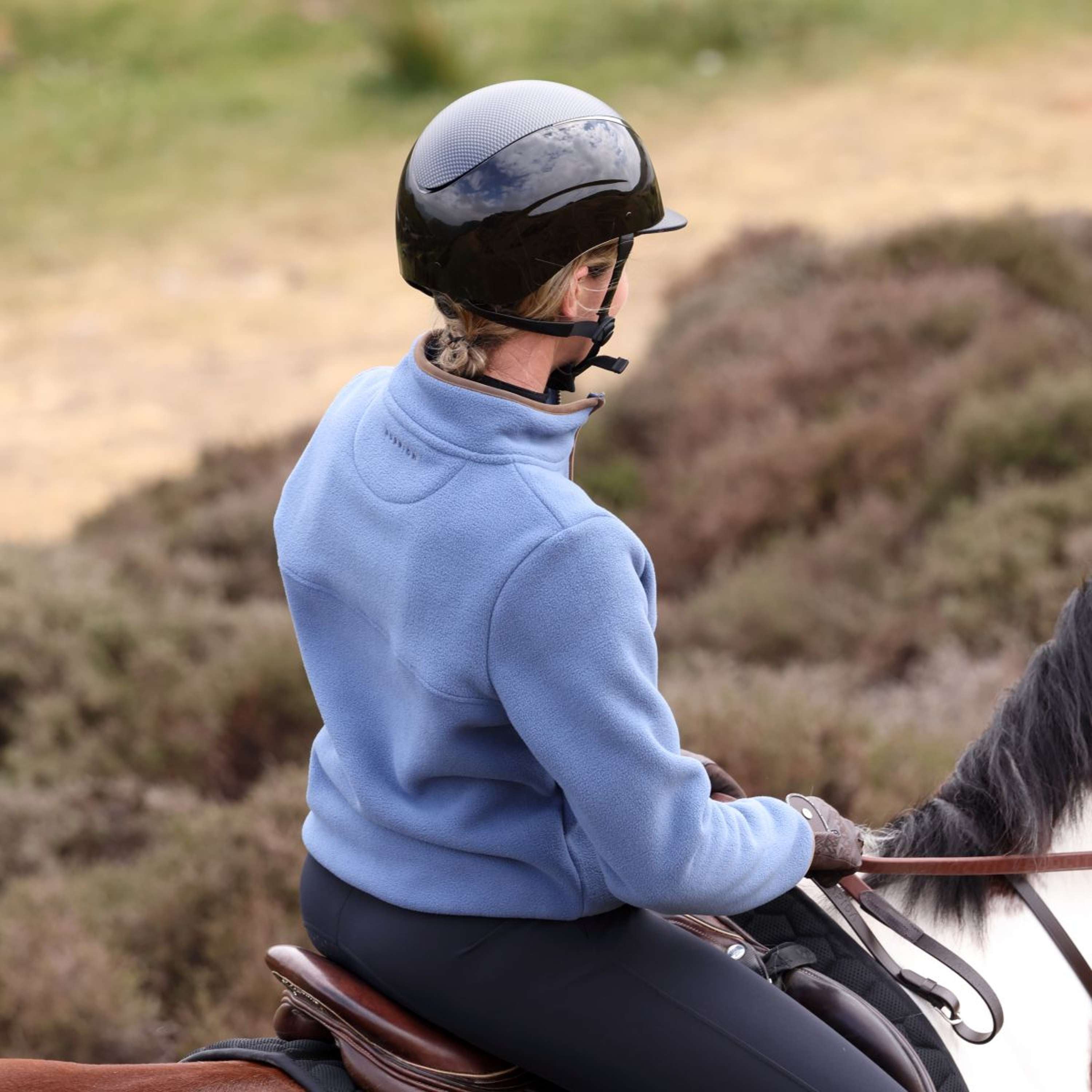 Aubrion by Shires Sweater Original Fleece Blue