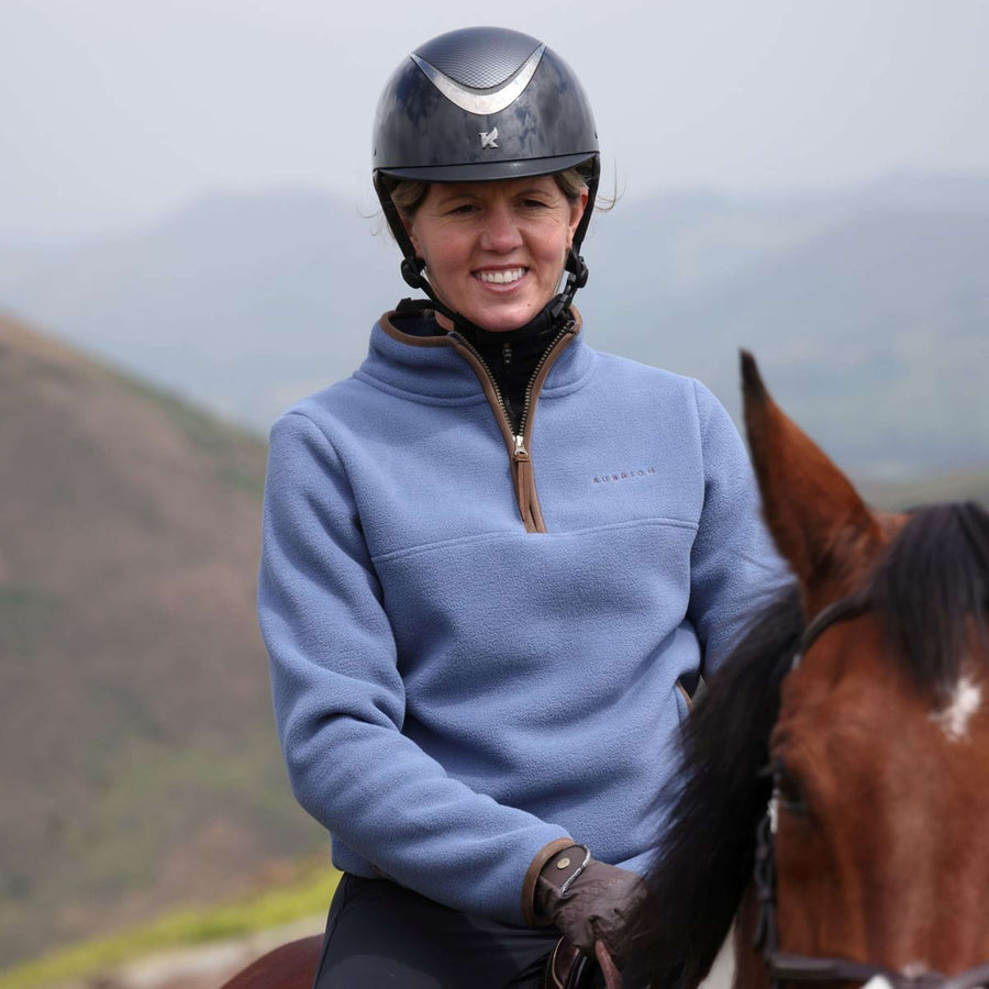 Aubrion by Shires Sweater Original Fleece Blue