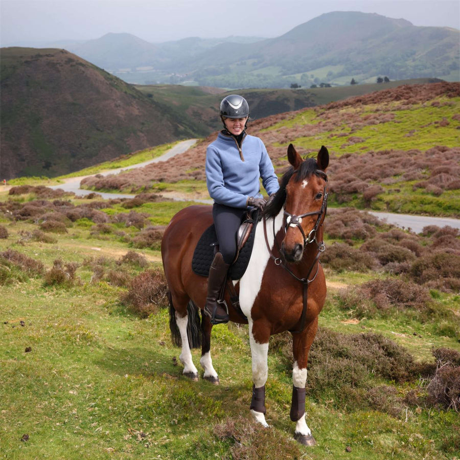 Aubrion by Shires Sweater Original Fleece Blue