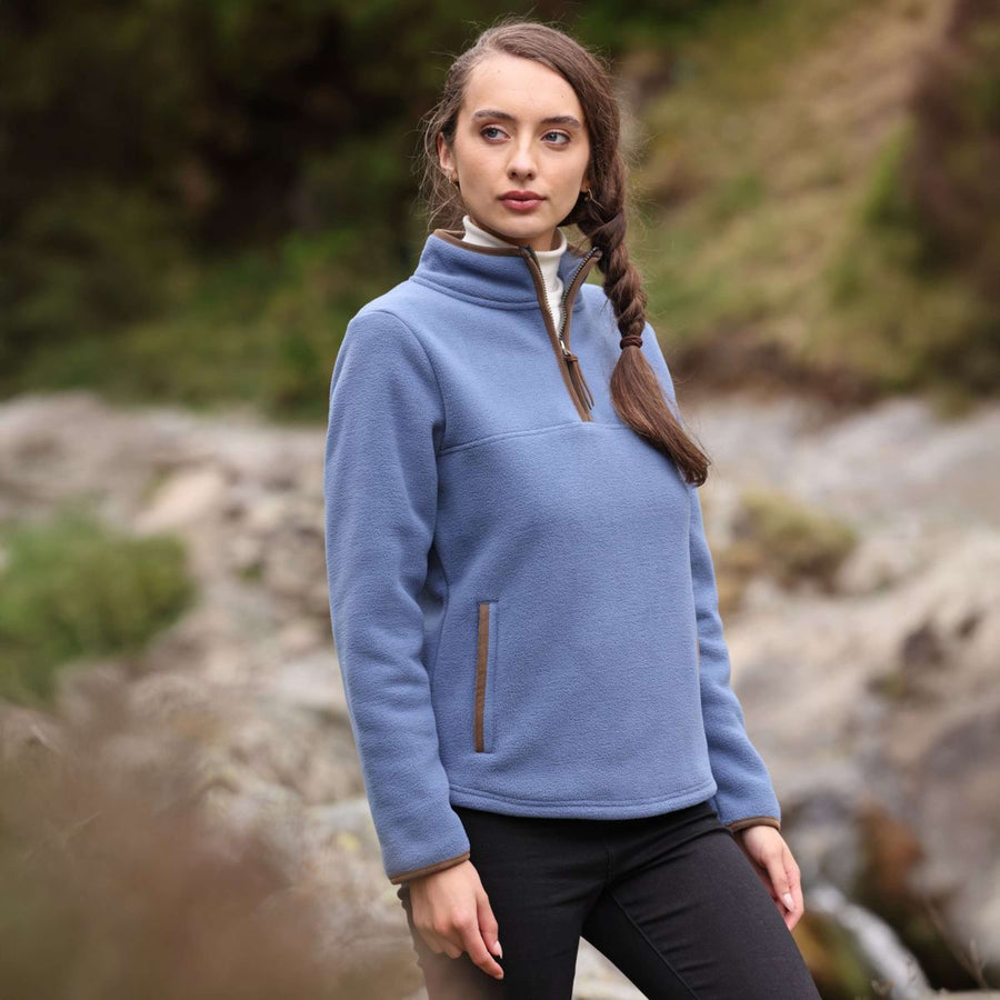 Aubrion by Shires Sweater Original Fleece Blue