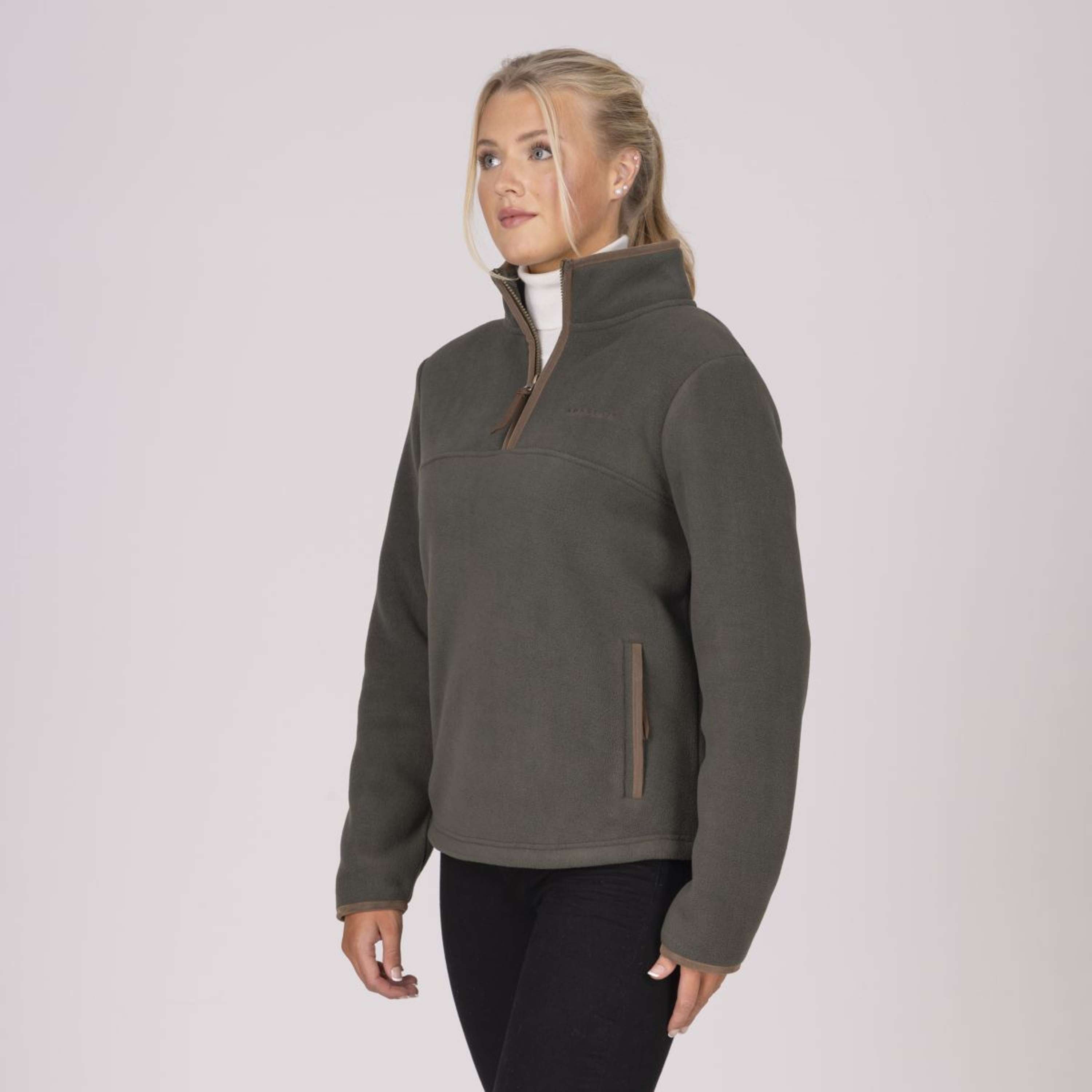Aubrion by Shires Sweater Original Fleece Green