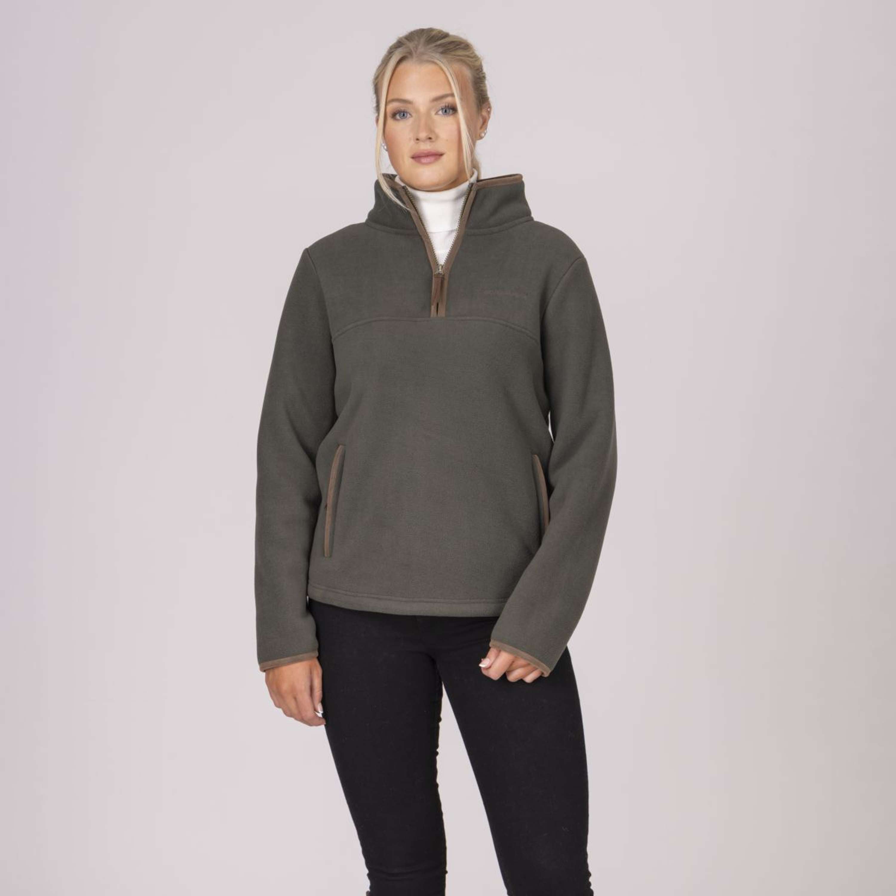 Aubrion by Shires Sweater Original Fleece Green