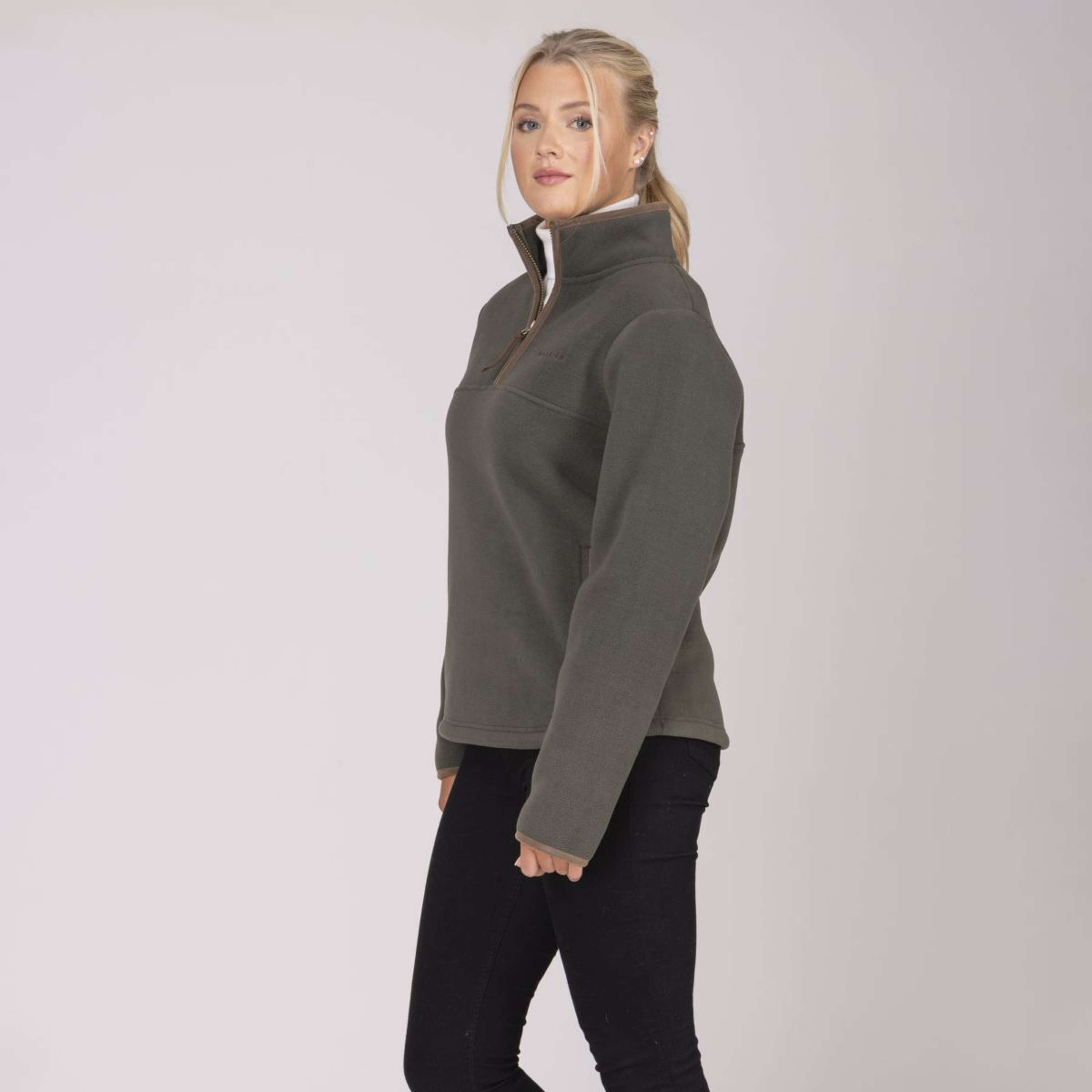 Aubrion by Shires Sweater Original Fleece Green