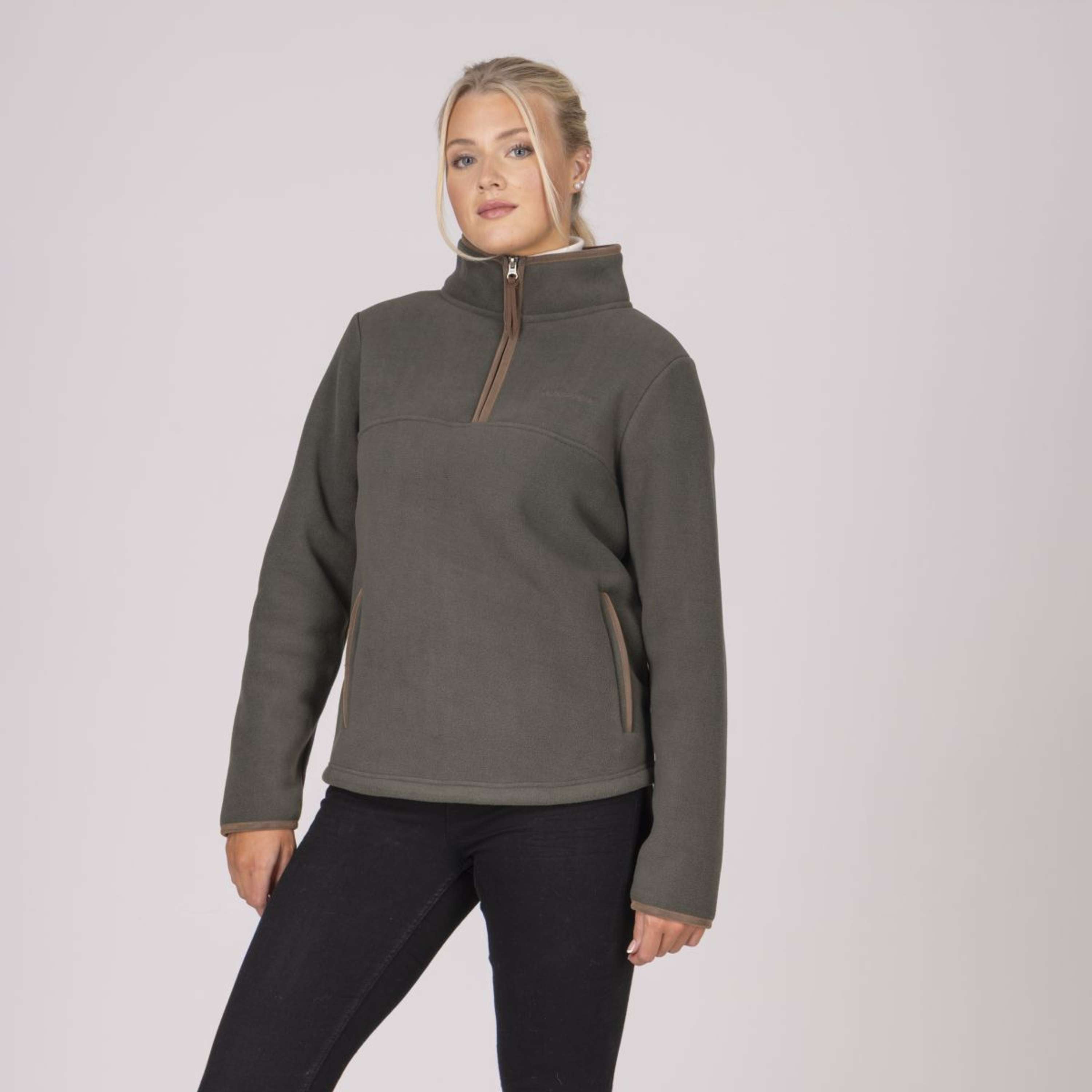 Aubrion by Shires Sweater Original Fleece Green