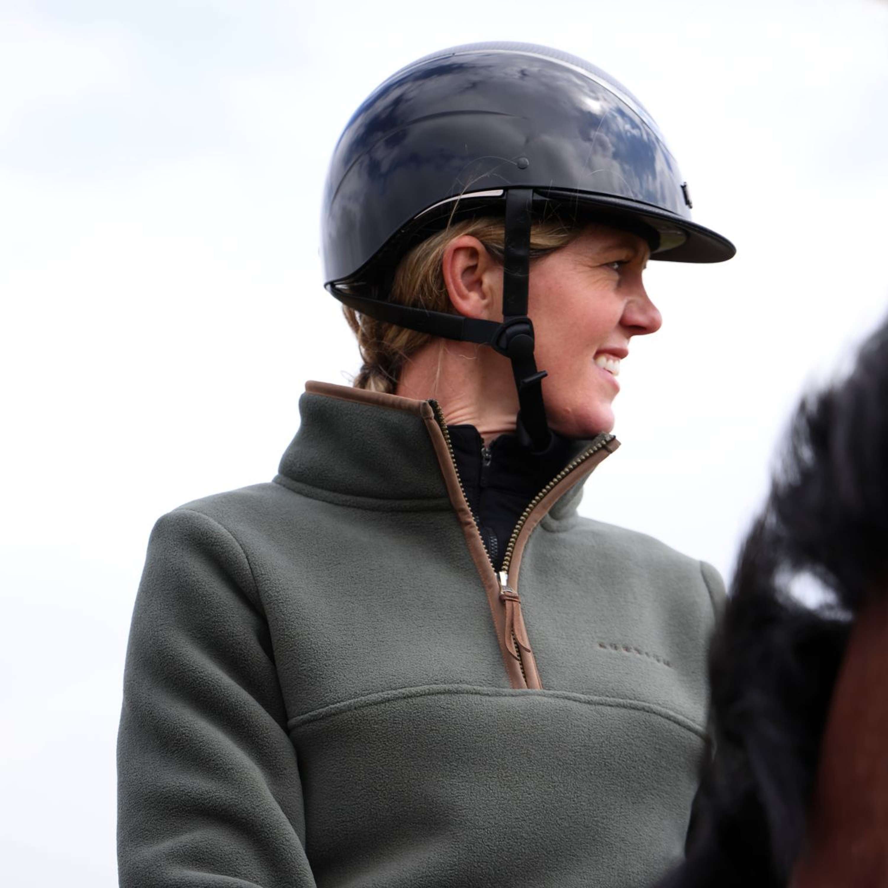 Aubrion by Shires Sweater Original Fleece Green