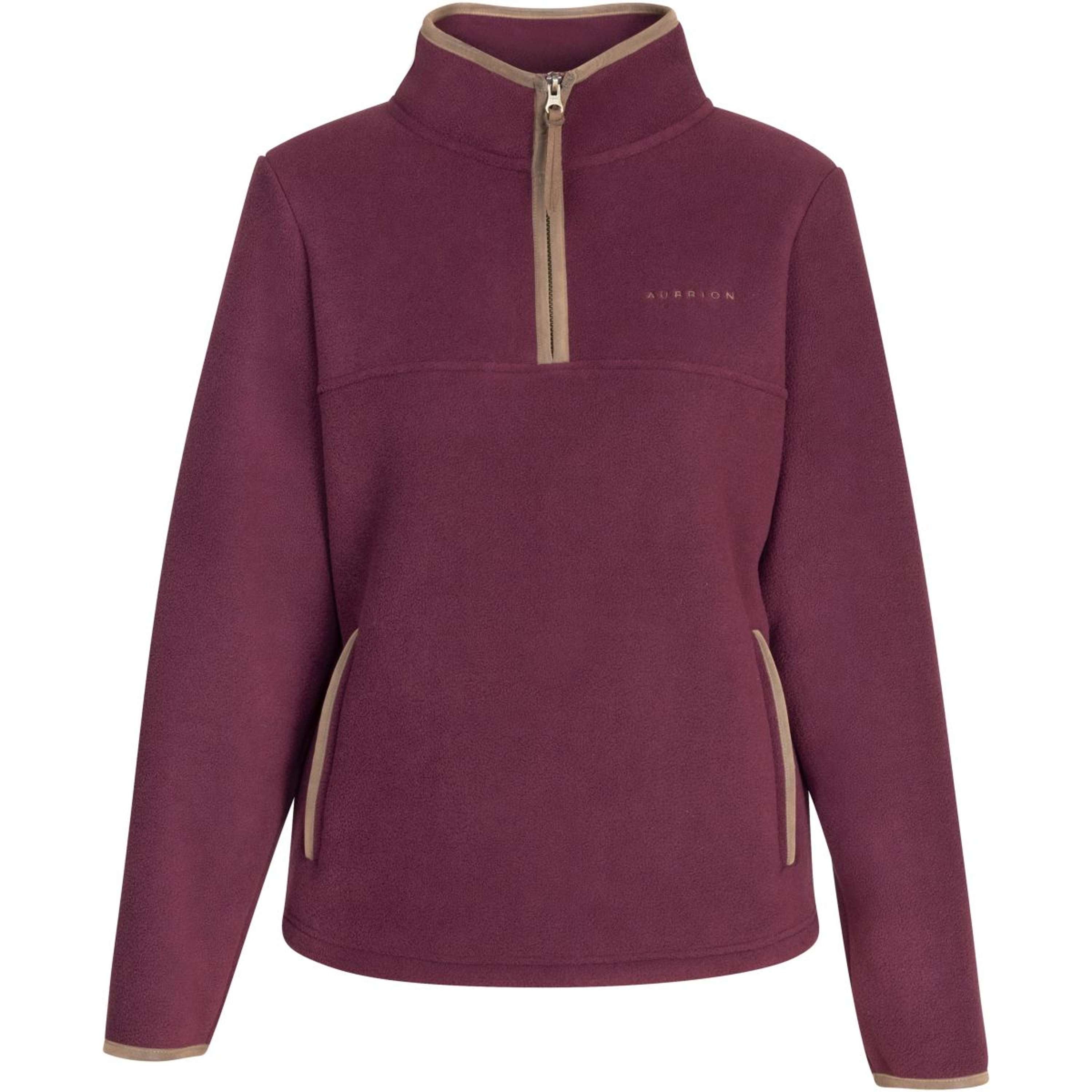 Aubrion by Shires Sweater Original Fleece Maroon