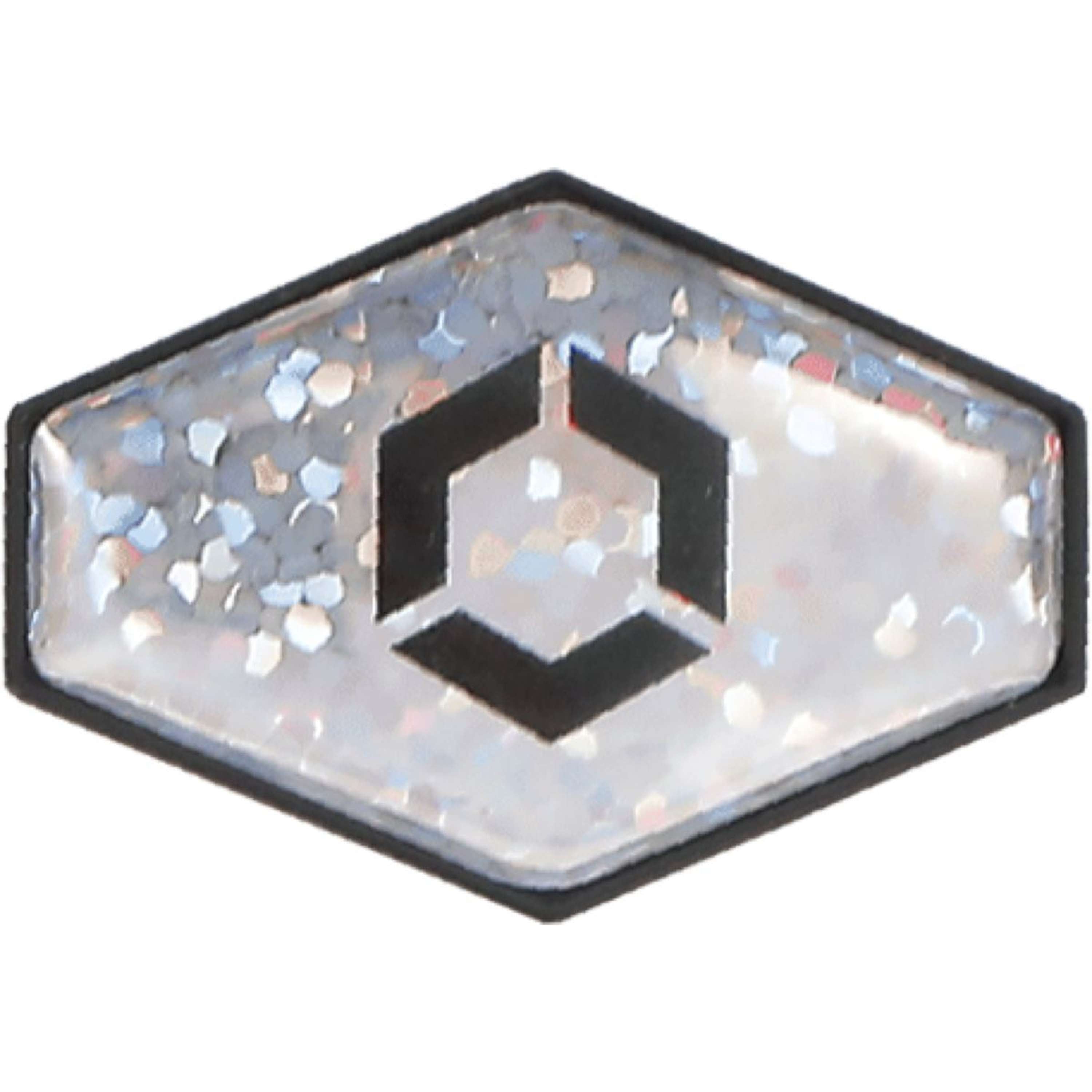 Flex-On Sticker Armet Silver Glitter
