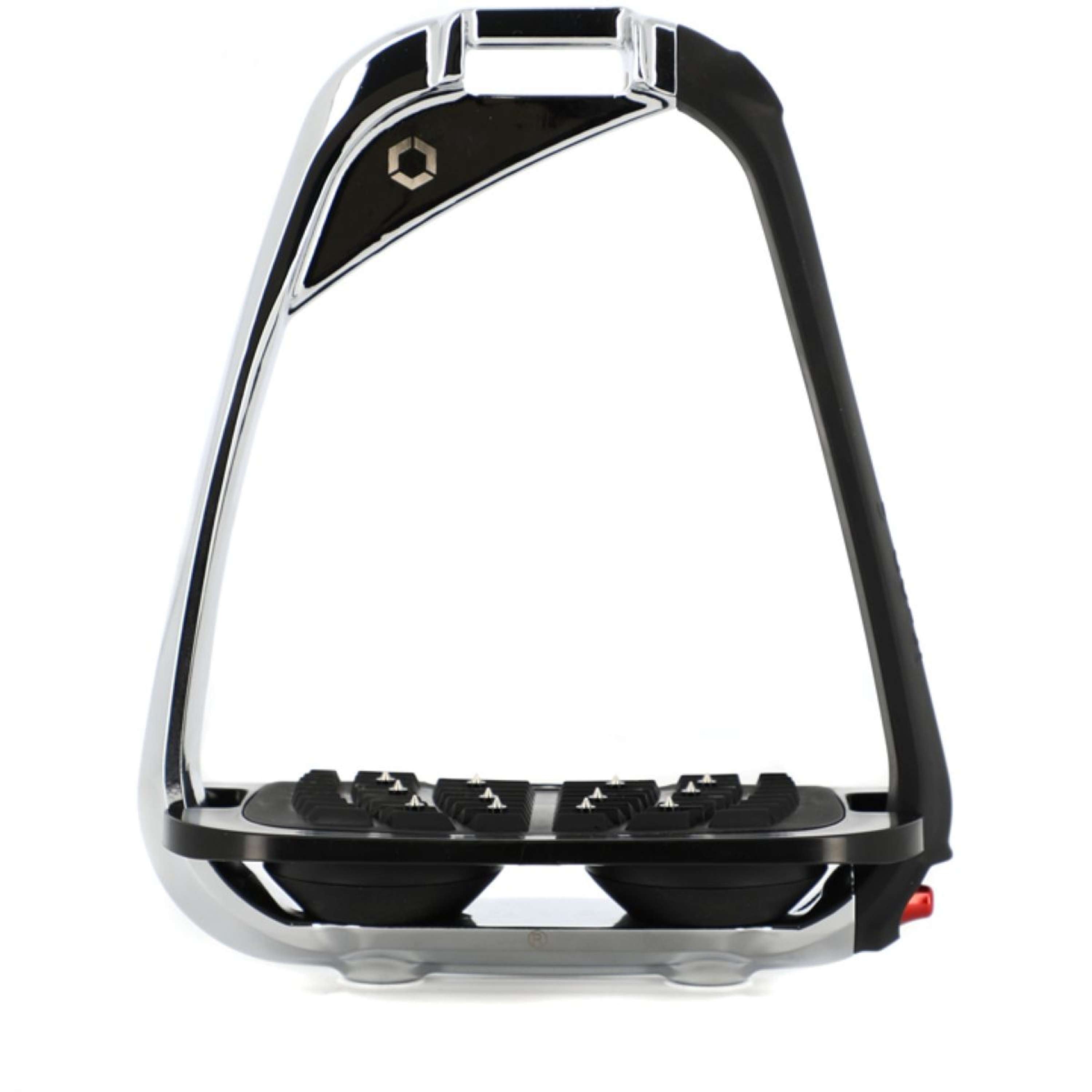 Flex-On Safety Stirrups Iron-s Inclined Ultra Grip Black/Chrome