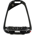 Flex-On Safety Stirrups Iron-s Inclined Ultra Grip Black
