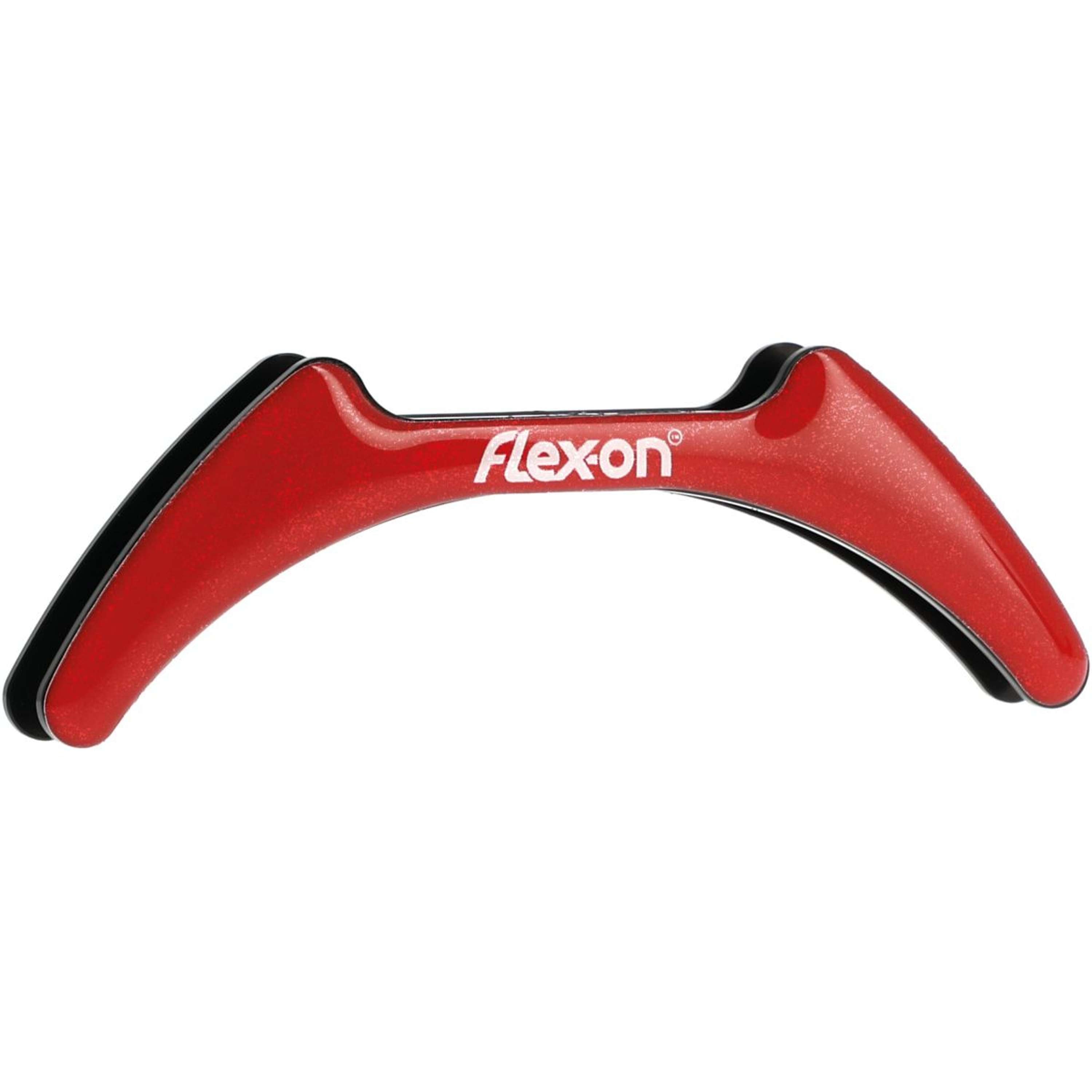 Flex-On Sticker Green-Compostie Red/Silver