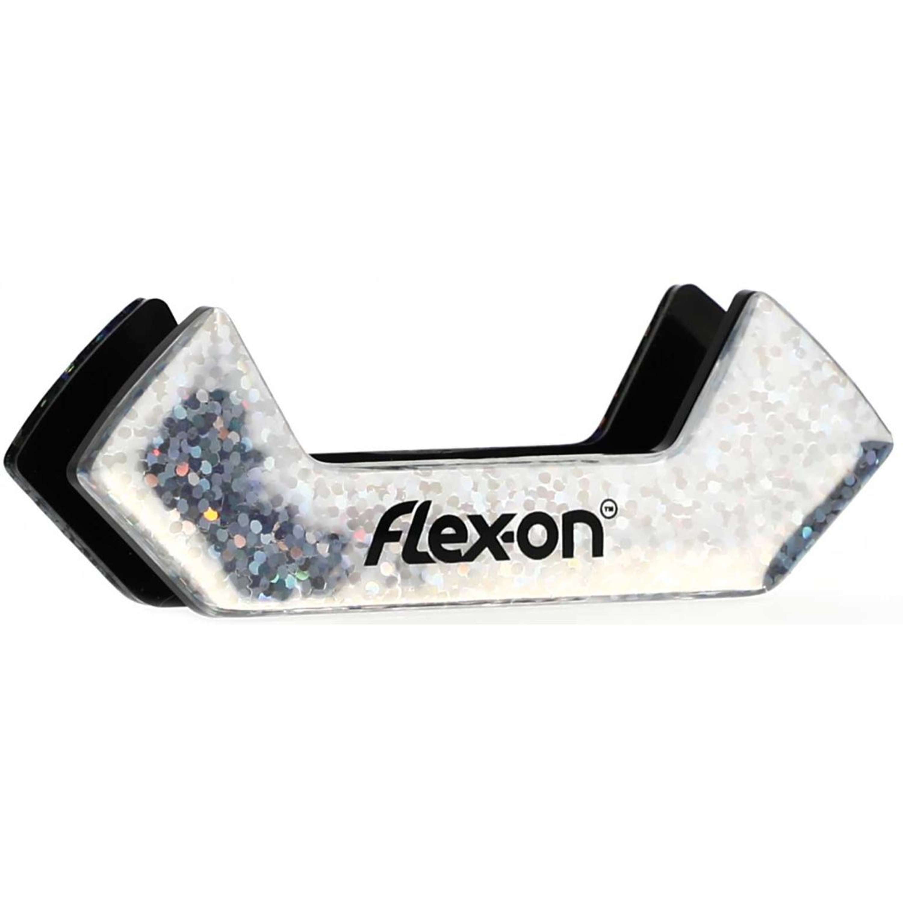 Flex-On Sticker Safe-on Silver Glitter