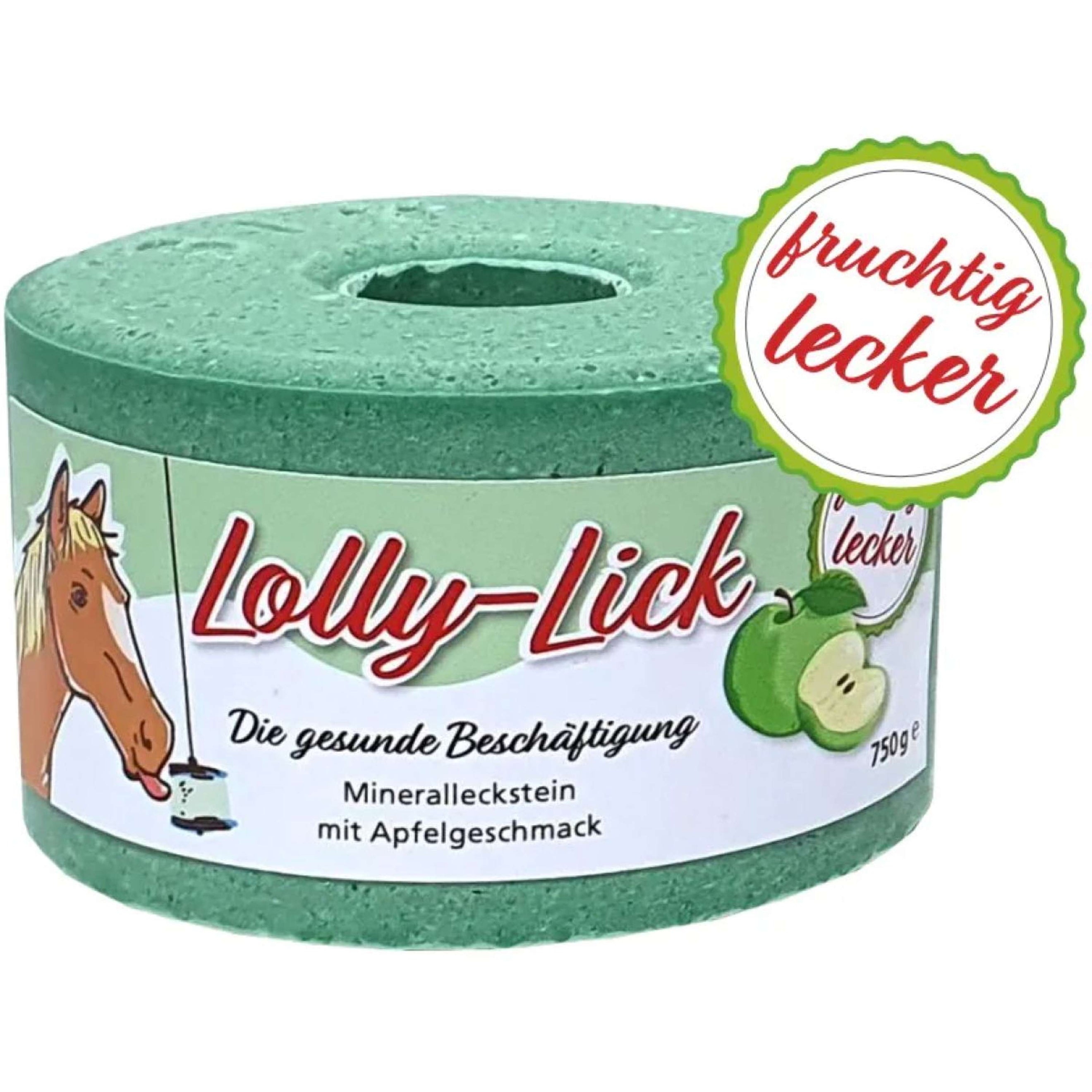 Animalixs Lick Stone LollyLick Apple