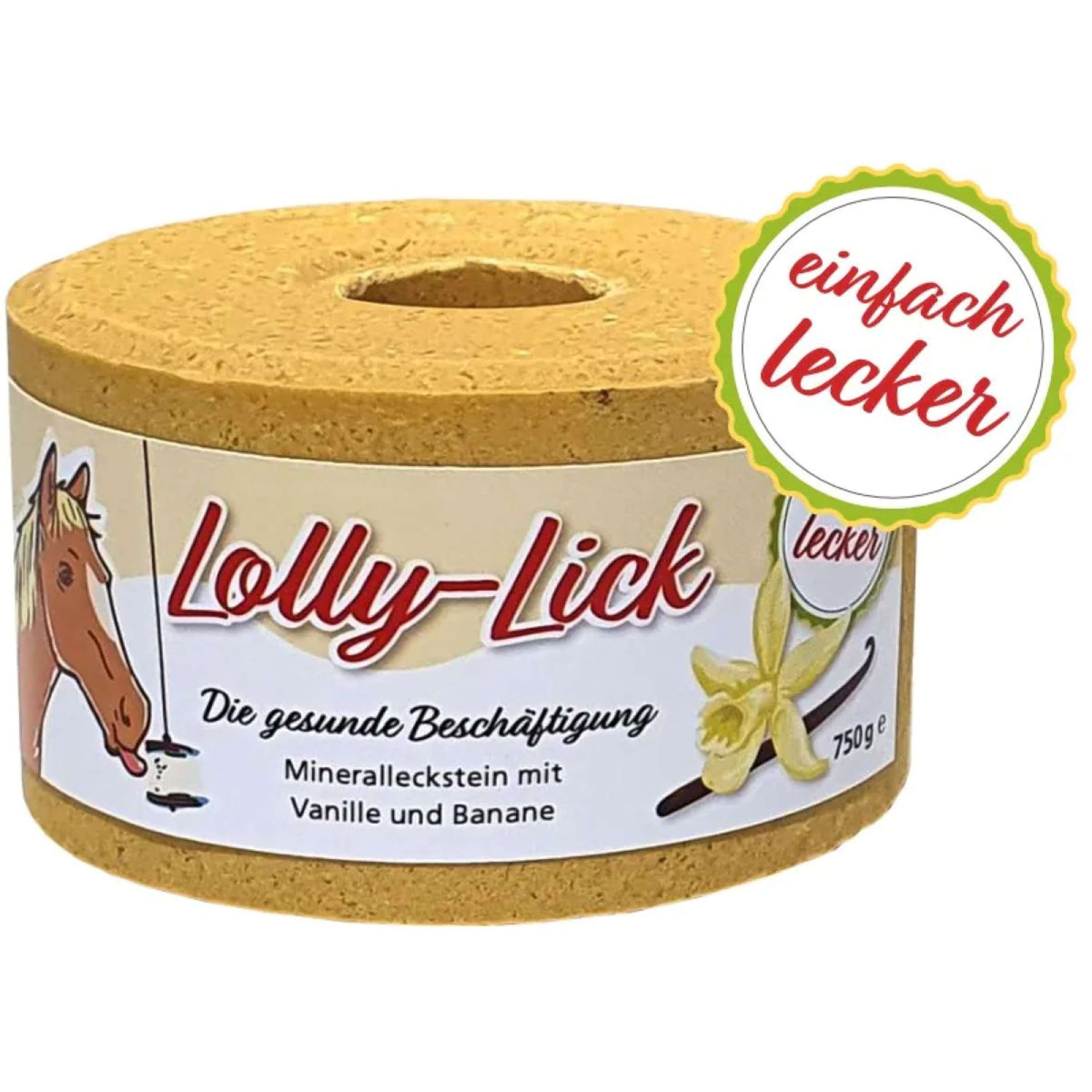 Animalixs Lick Stone LollyLick Vanilla/Banana