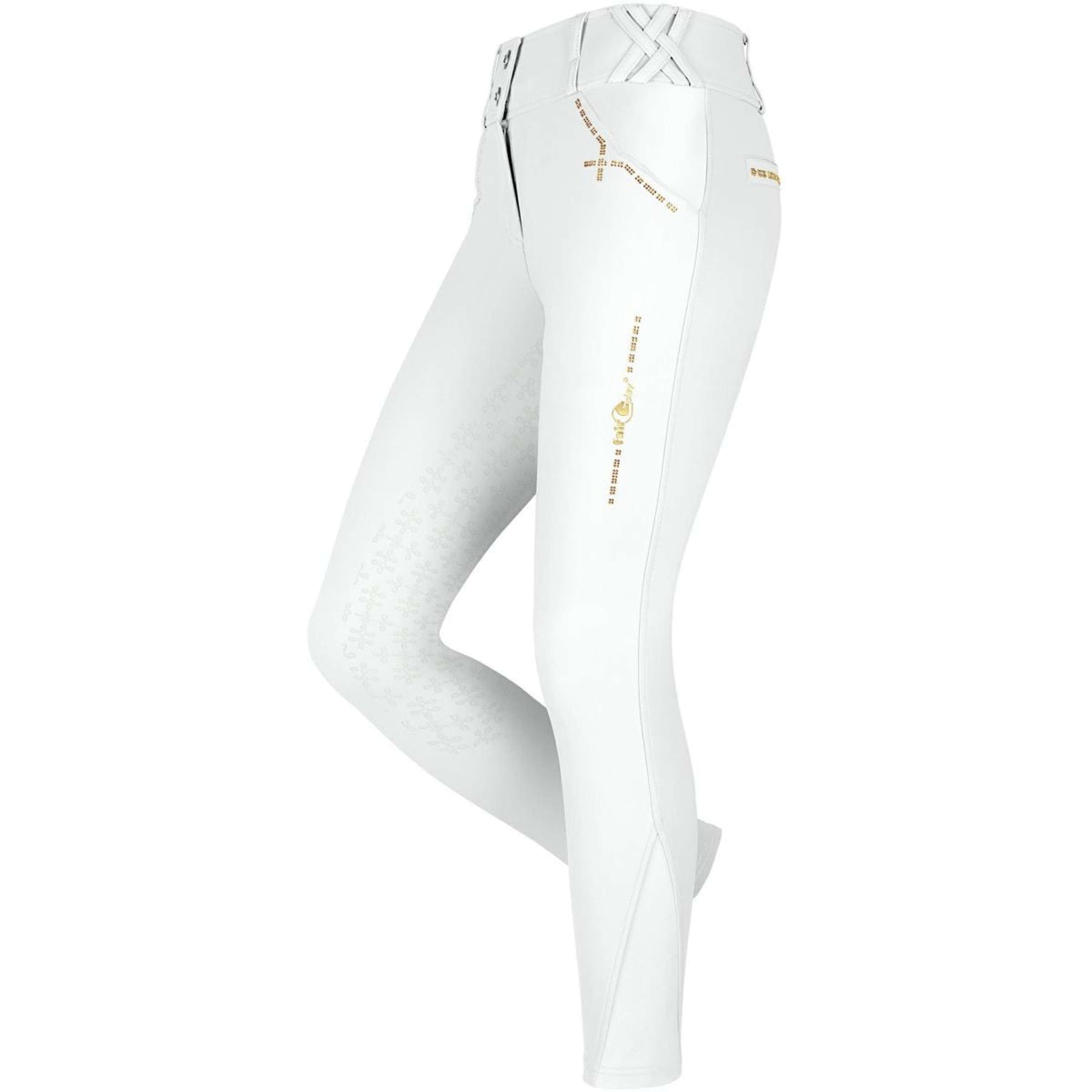 Fair Play Breeches Luisa Full Grip White