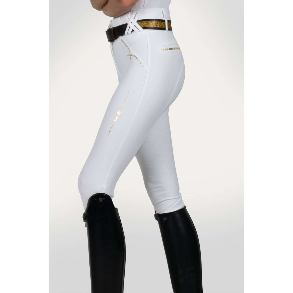 Fair Play Breeches Luisa Full Grip White