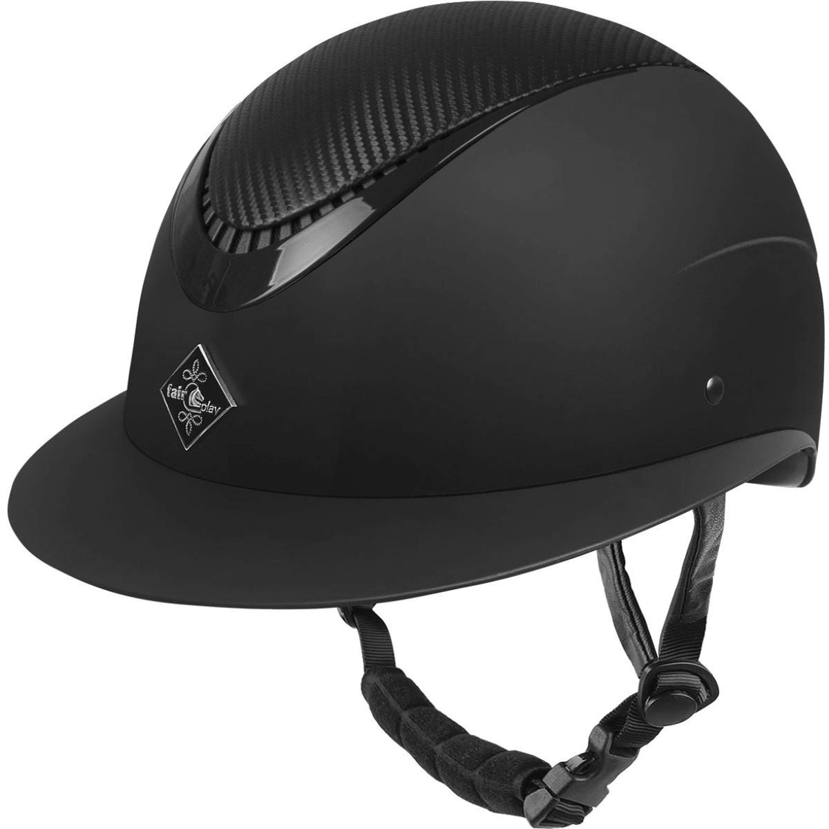 Fair Play Cap Apoleus Carbon Wide Visor Black