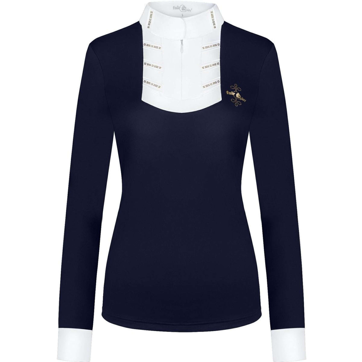 Fair Play Competition Shirt Ingrid Long Sleeves Navy