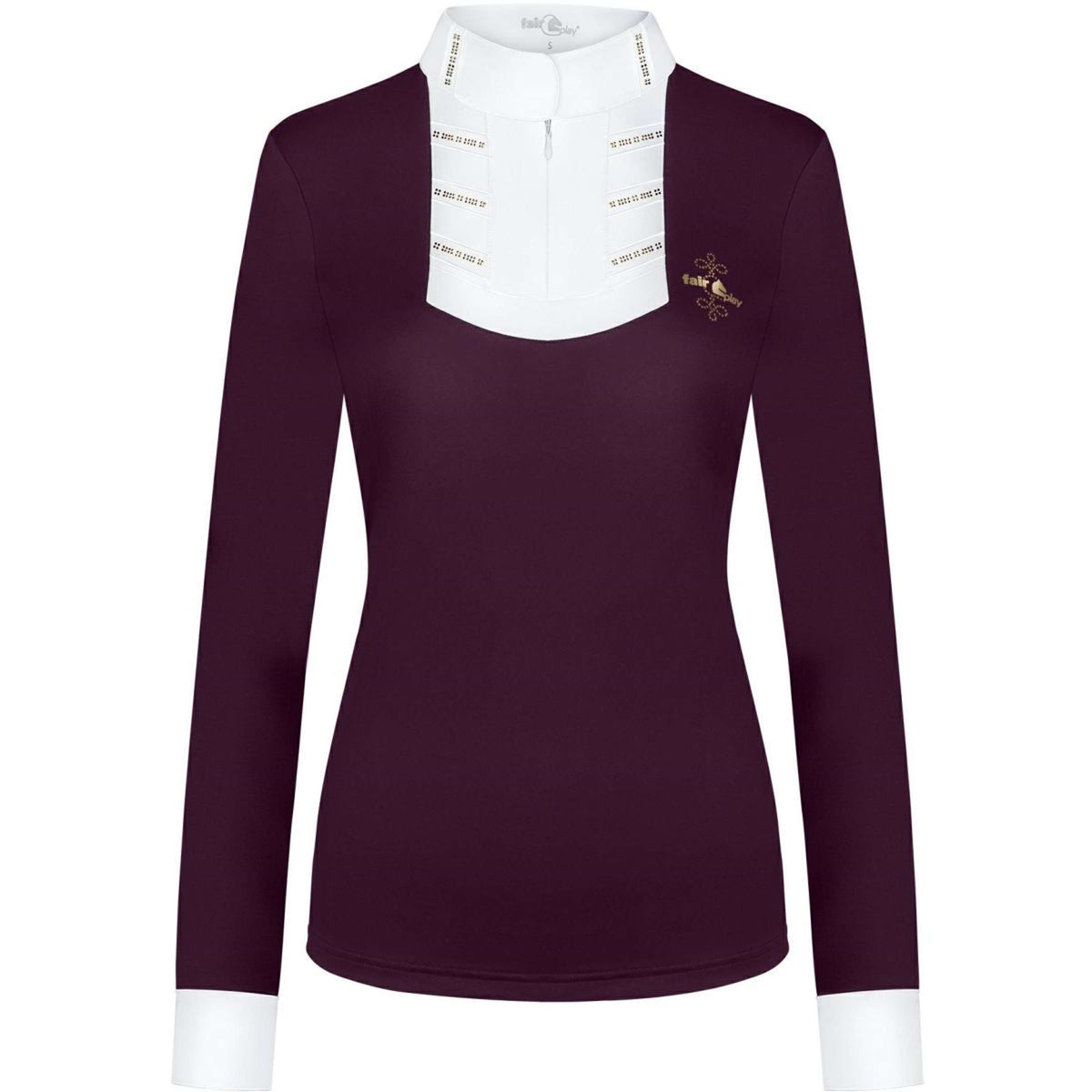 Fair Play Competition Shirt Ingrid Long Sleeves Royal Berry