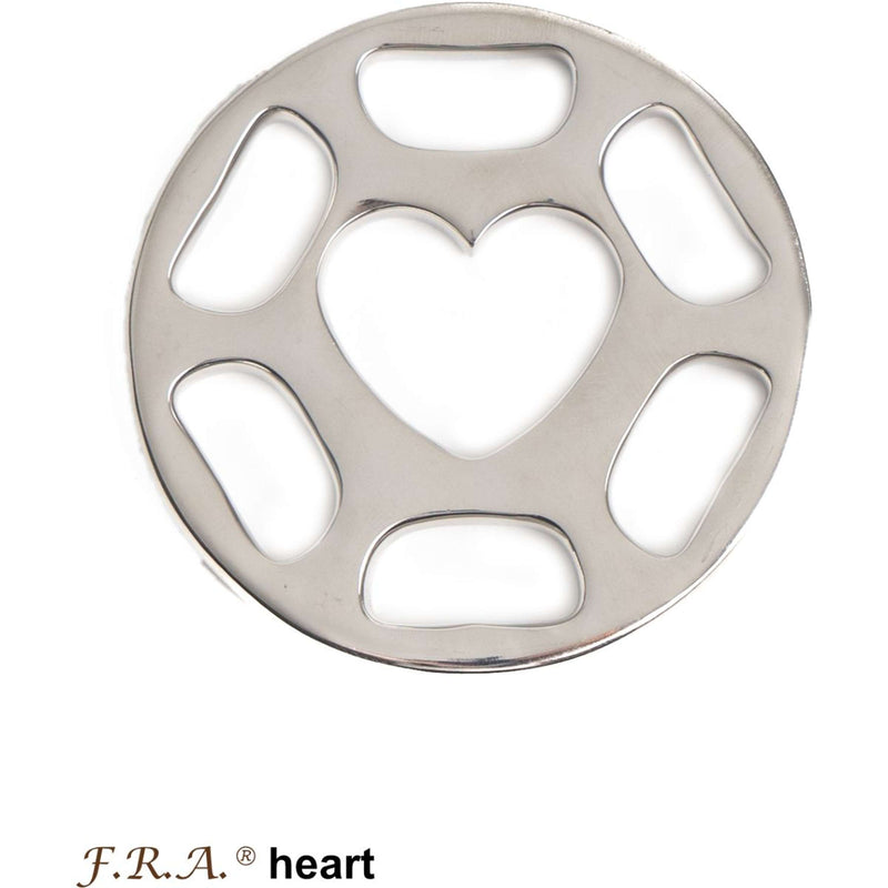 F.R.A. Hackamore Heart Steel