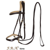 F.R.A. Bitless Bridle Kiona Brown/Beige