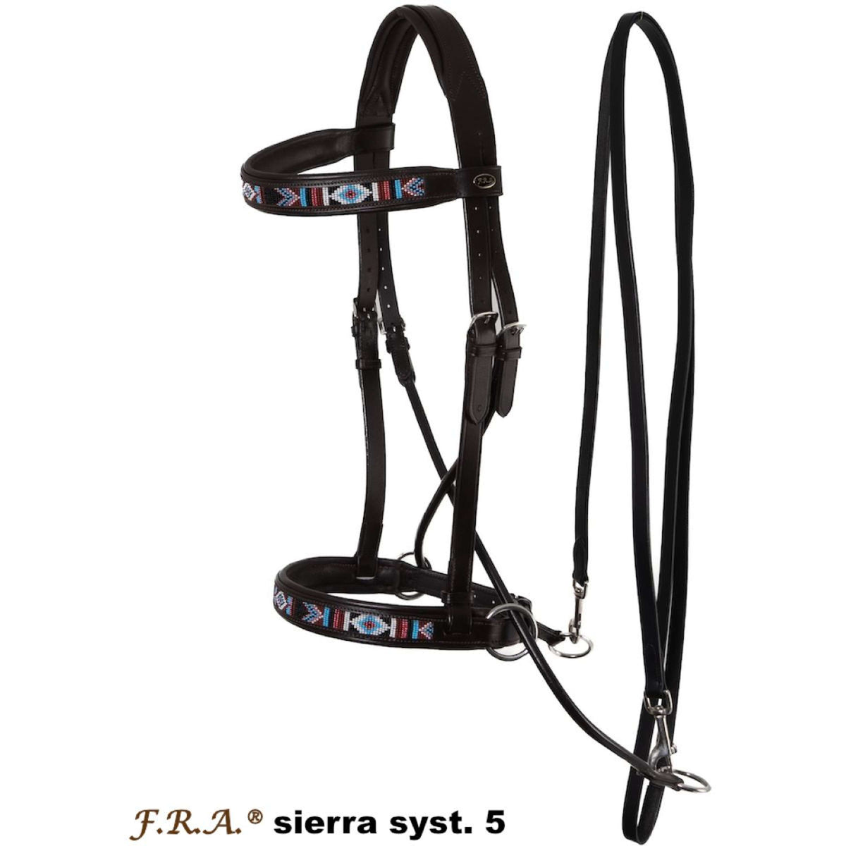 F.R.A. Bitless Bridle sierra systeem 5 Brown
