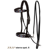 F.R.A. Bitless Bridle sierra systeem 5 Brown