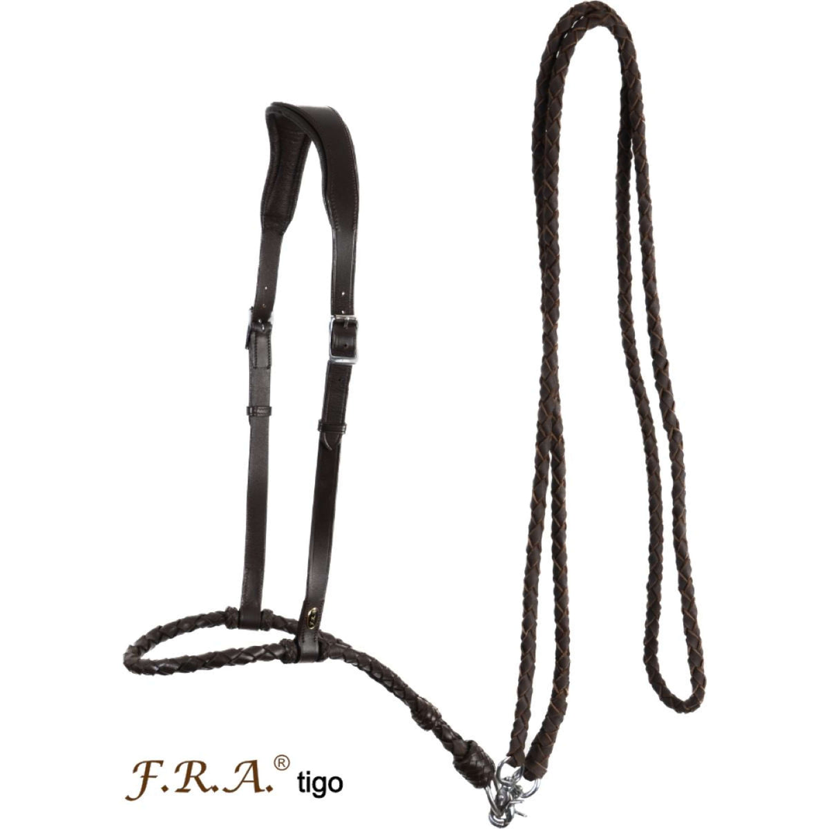 F.R.A. Cavallo Horse & Rider Bosal Tigo Brown