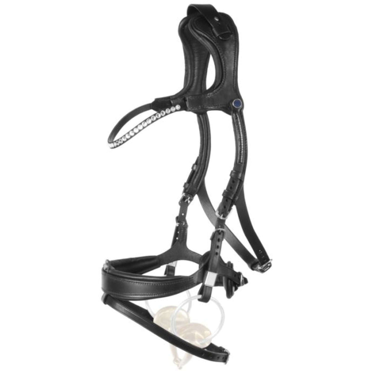 Stübben Bridle Freedom II Magic Tack met Slide&Lock Black/Black