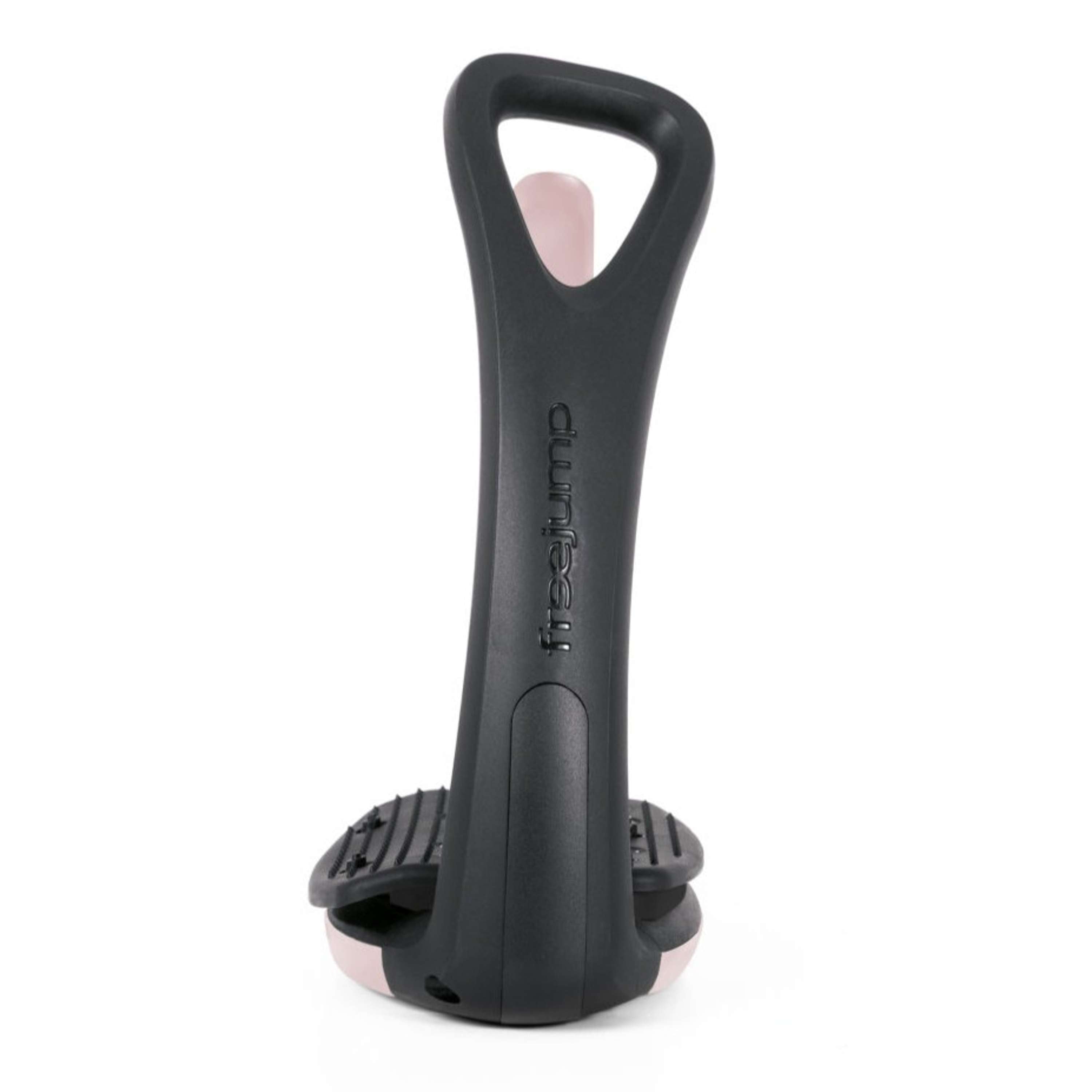 Freejump Stirrups Soft Up Pro 2 Black/Powder Pink