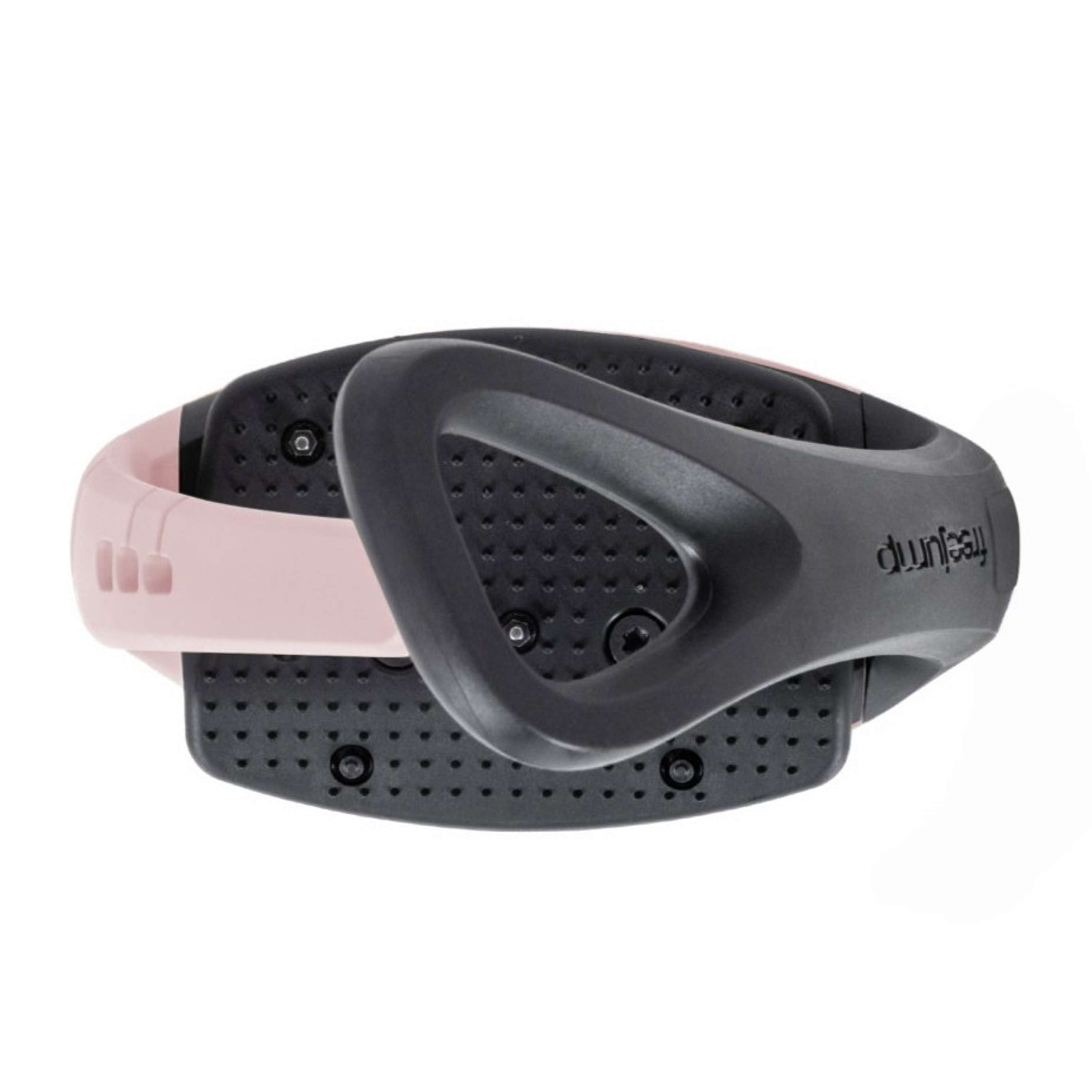 Freejump Stirrups Soft Up Pro 2 Black/Powder Pink