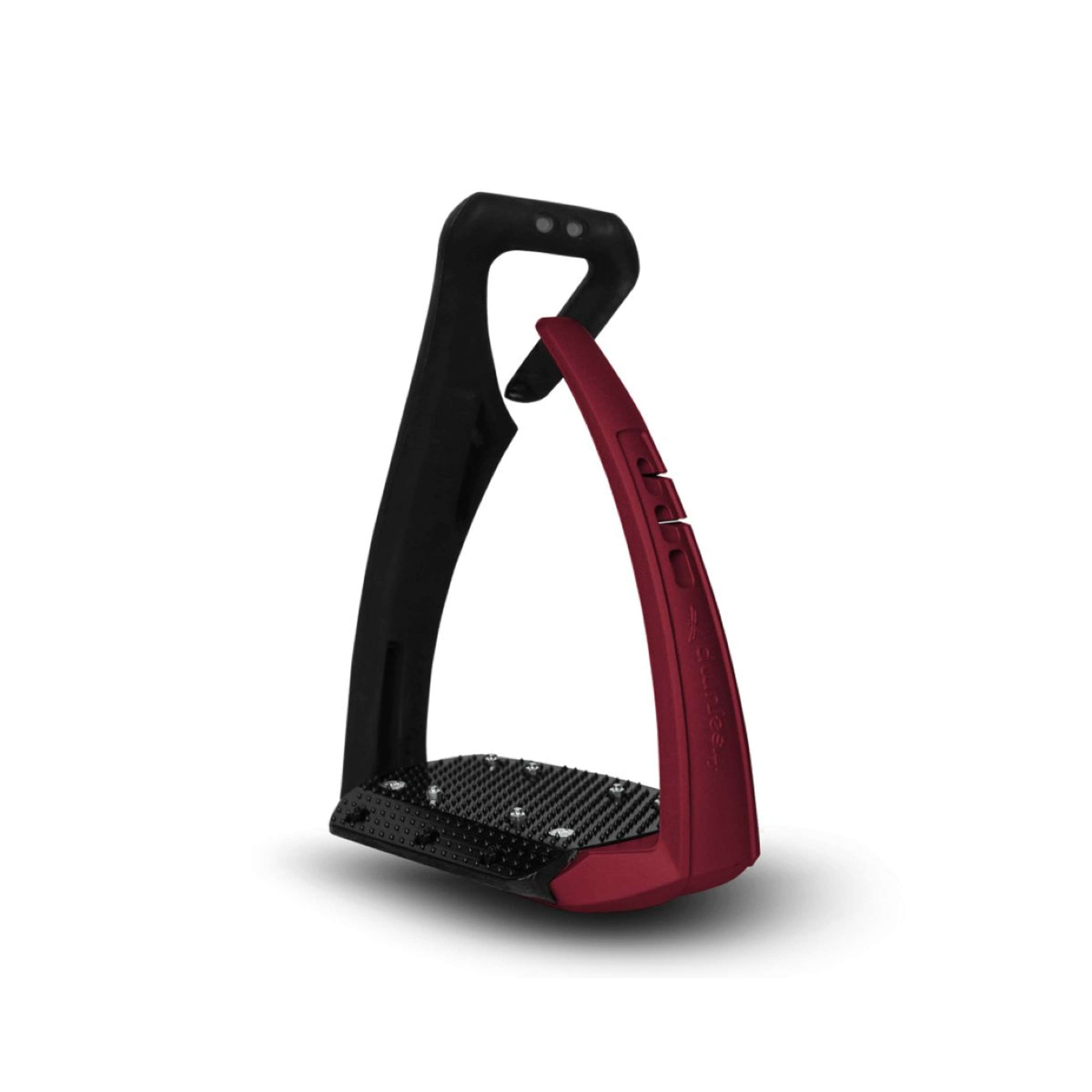 Freejump Stirrups Soft Up Pro Plus Black/Pearl Red Velvet Freejump Stirrups Soft Up Pro Plus Black/Pearl Red Velvet