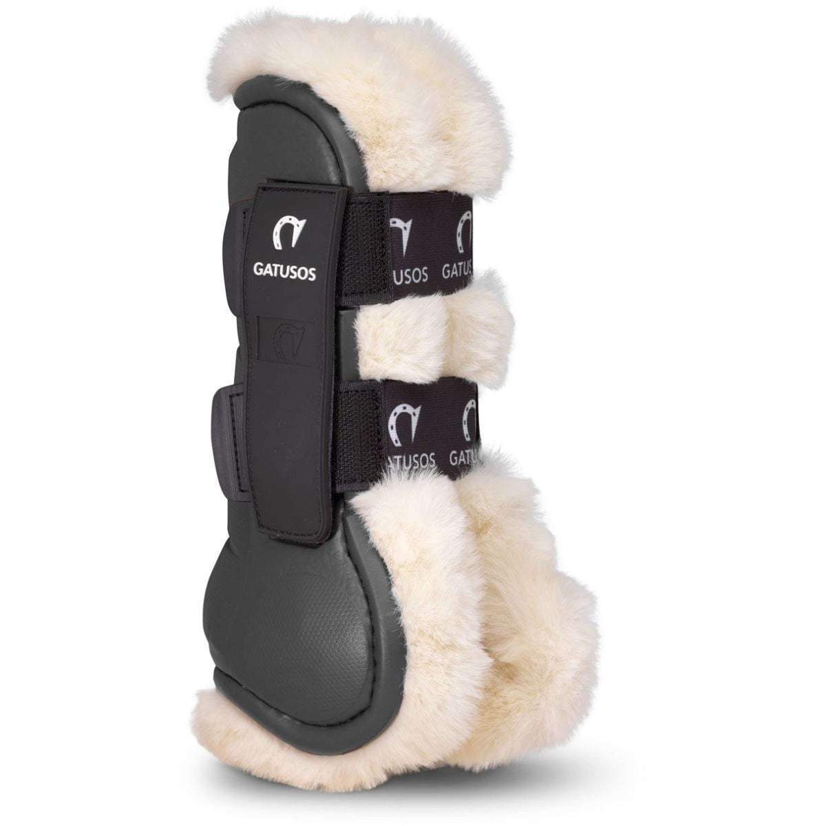 Gatusos Tendon Boots Deluxe Fur Black