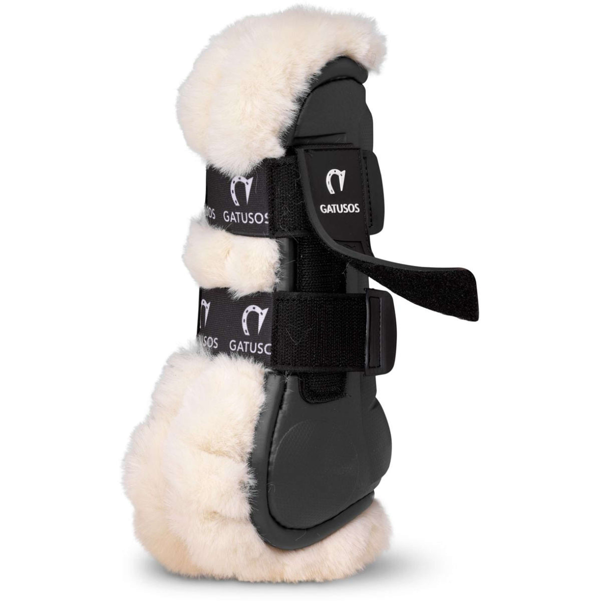 Gatusos Tendon Boots Deluxe Fur Black