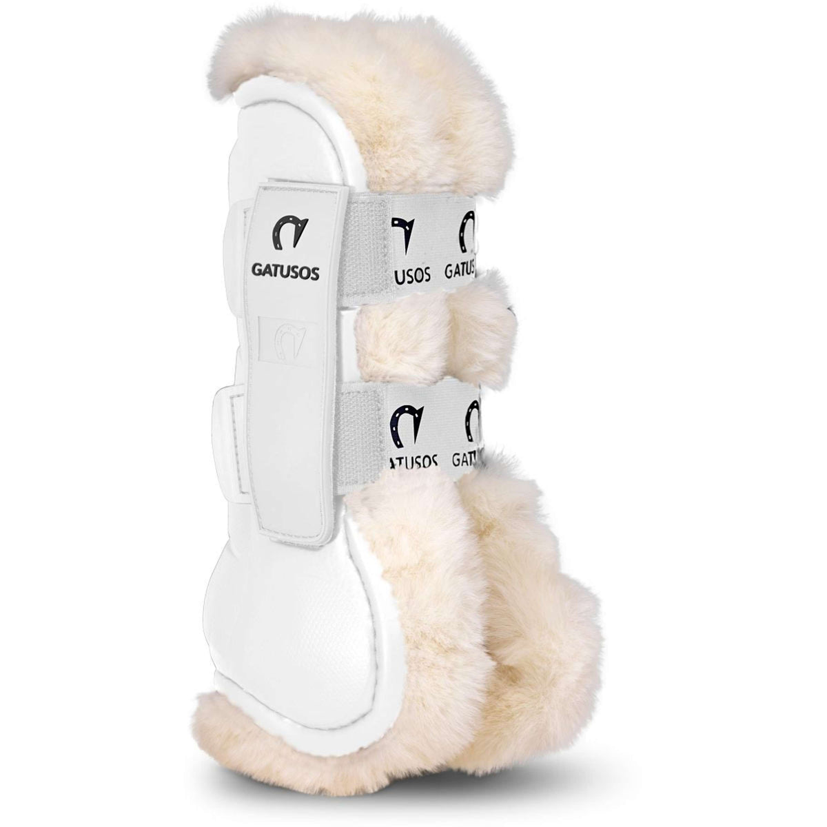 Gatusos Tendon Boots Deluxe Fur White