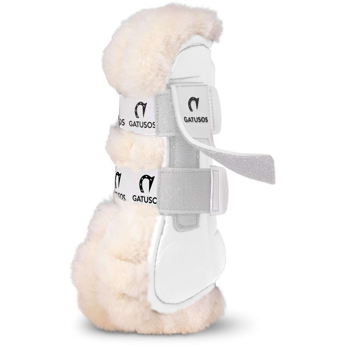 Gatusos Tendon Boots Deluxe Fur White