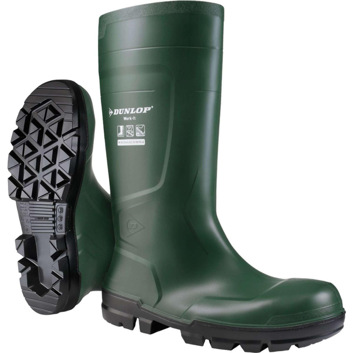 Dunlop Boots NB2K Work It S5 PVC Green