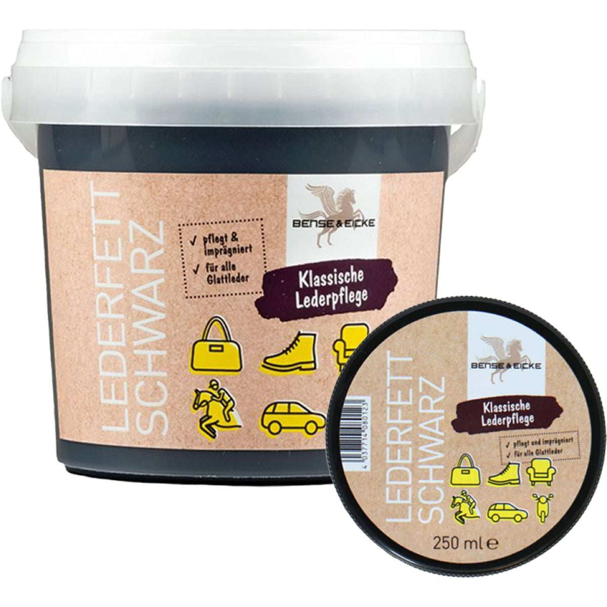 Bense & Eicke Leather Polish Black