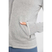 Harcour Zip-Hoodie Swim Women Grey