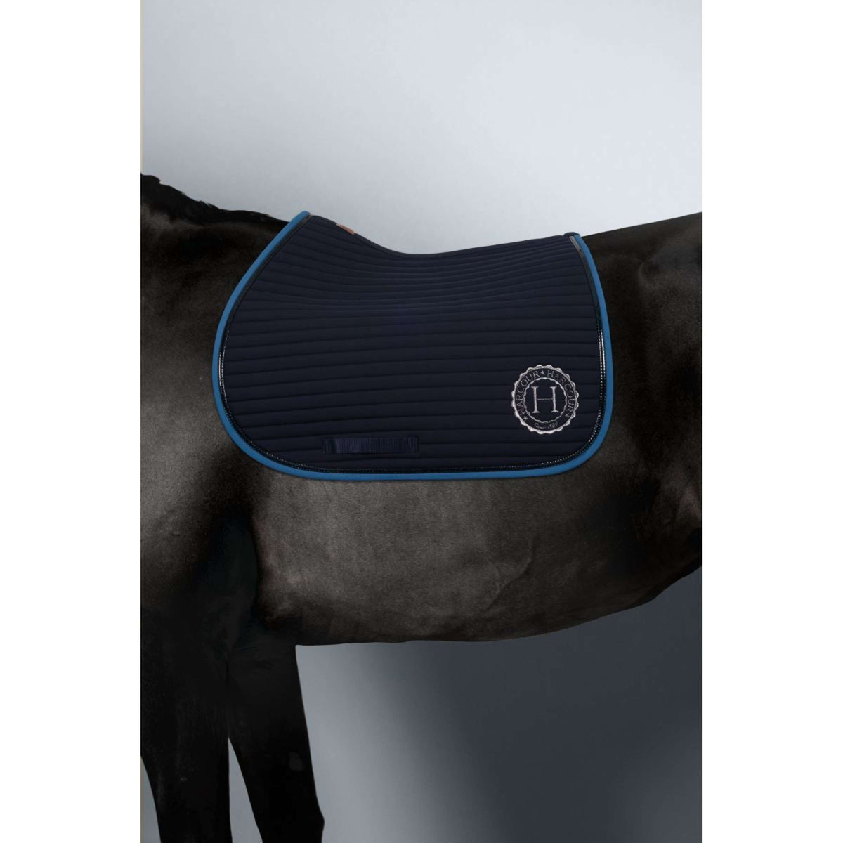 Harcour Saddlepad Karembar Dressage Navy/Steel Blue