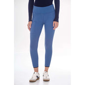 Harcour Riding Legging Lili Polarfleece Women Steel Blue