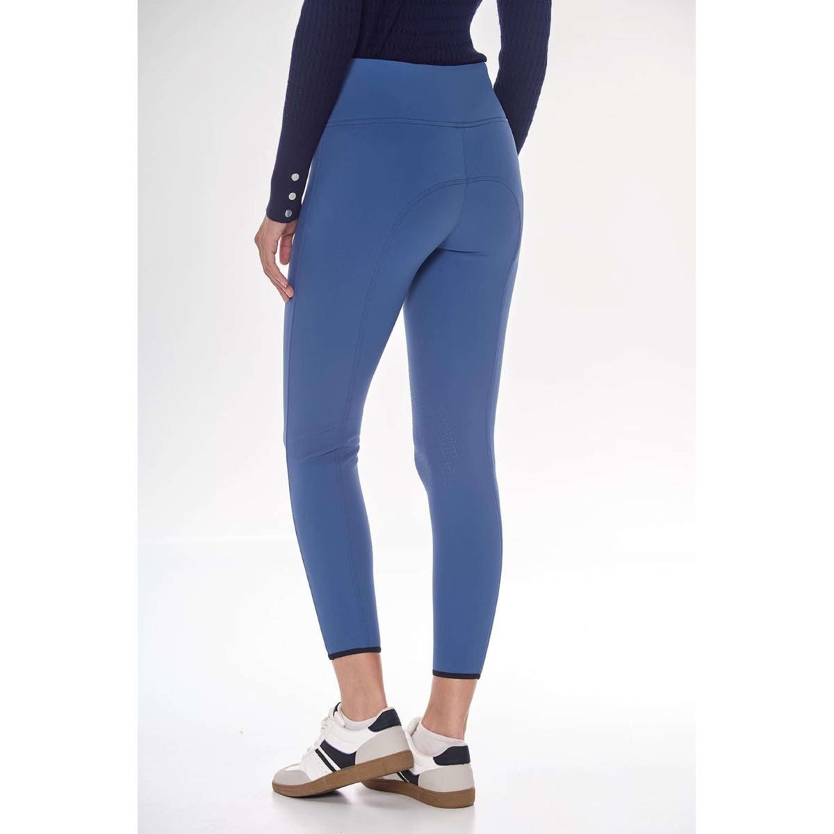 Harcour Riding Legging Lili Polarfleece Women Steel Blue